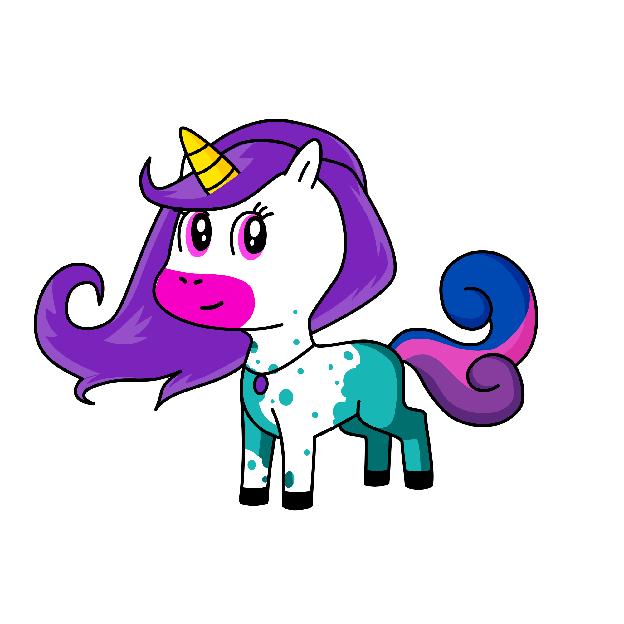 CAMILE, the unicorn