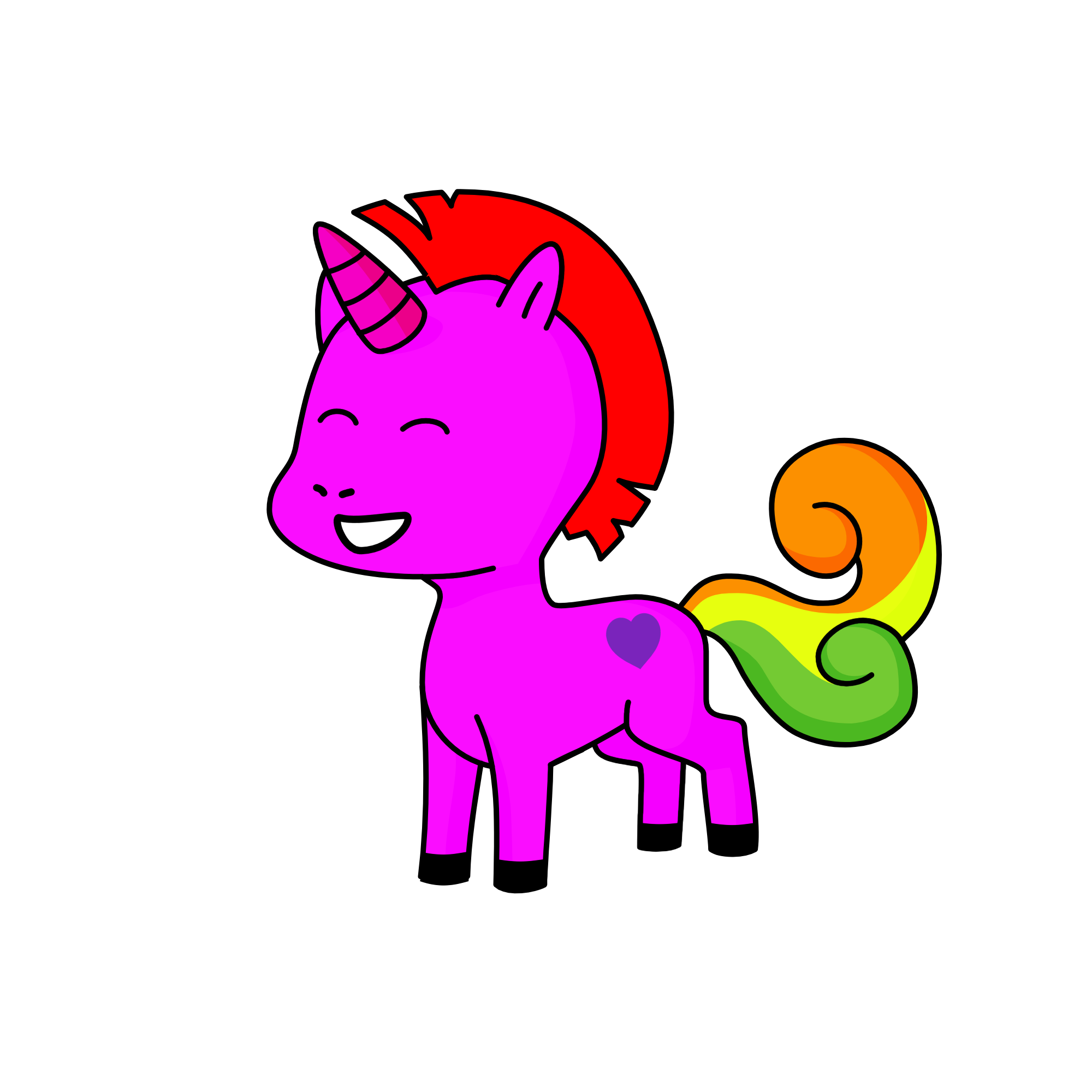 Cornify, the unicorn