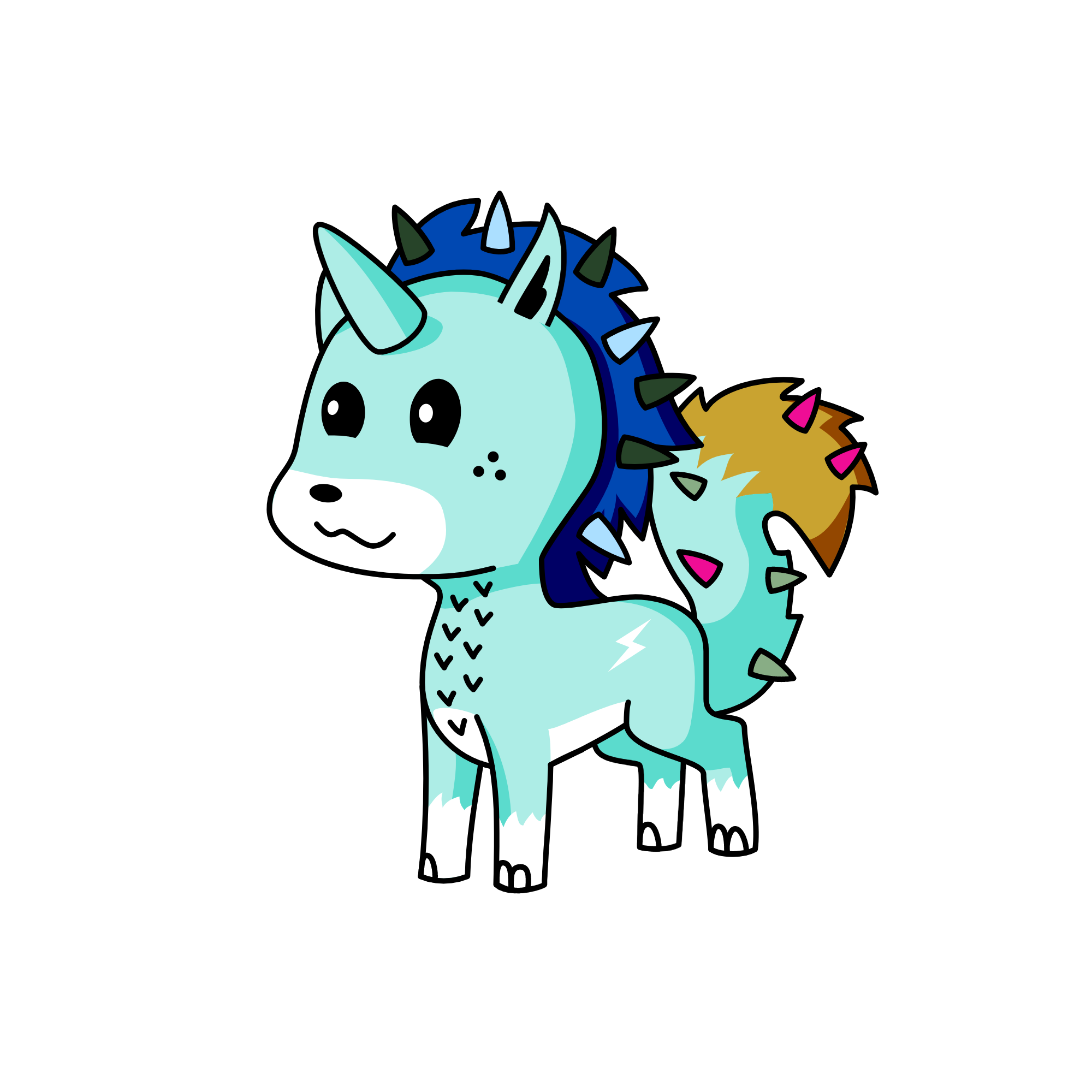 wolfie, the unicorn
