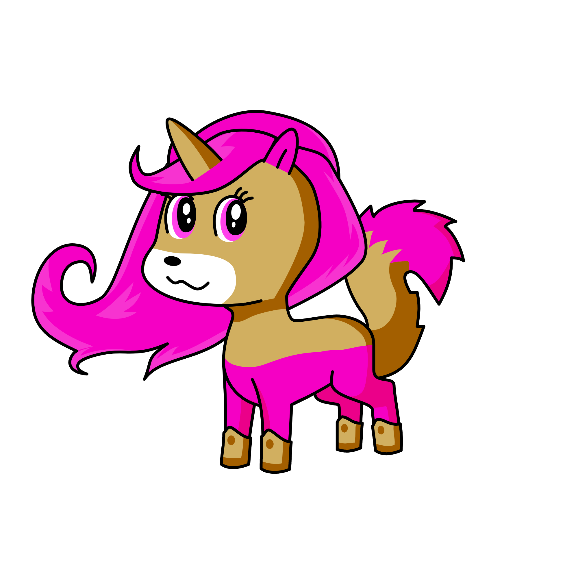 Annabelle Beanie Boo/welli trid to make hre mke , the unicorn