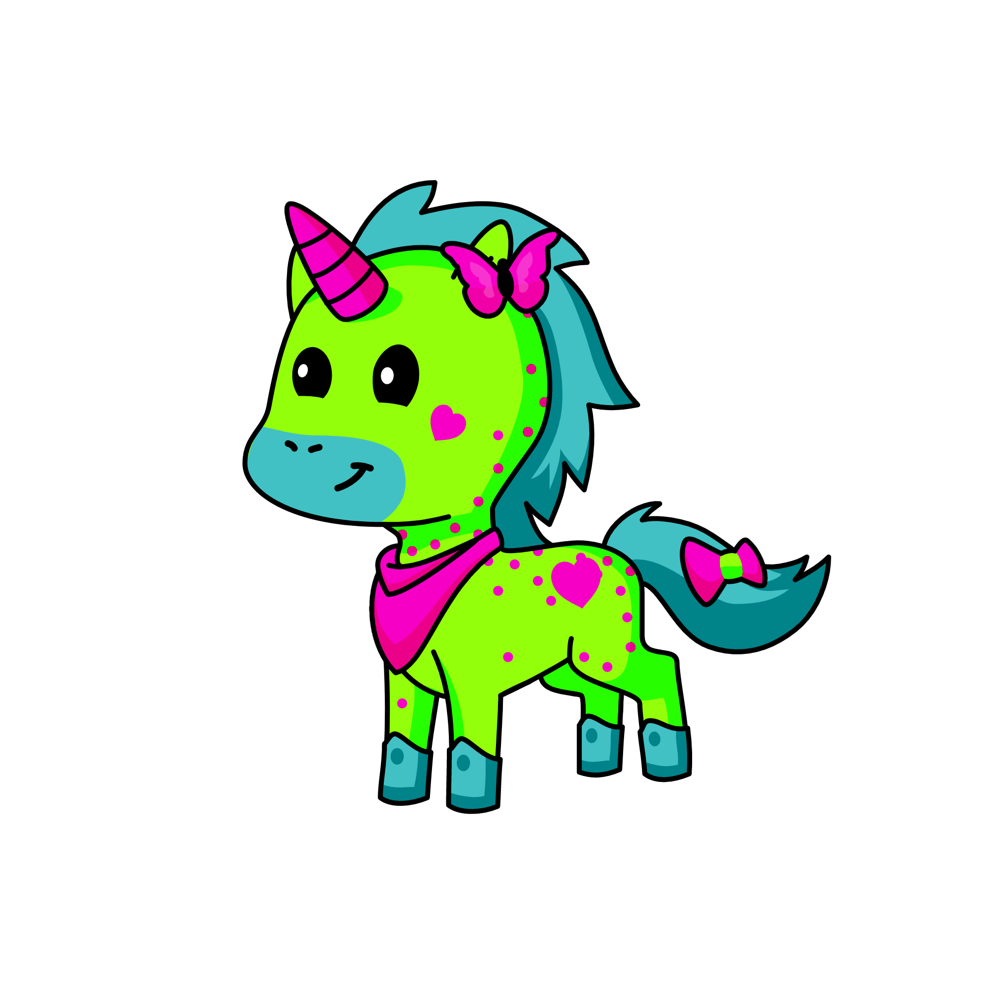 Mystica, the unicorn