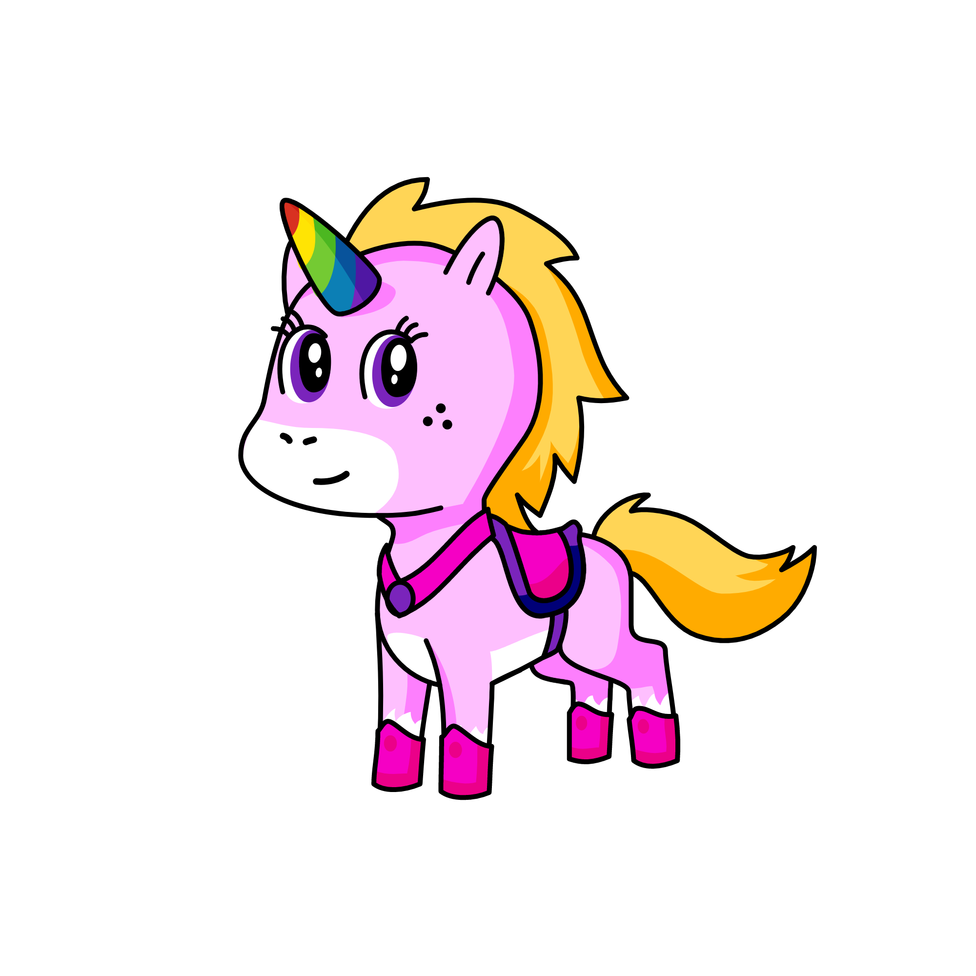 CUTIE, the unicorn