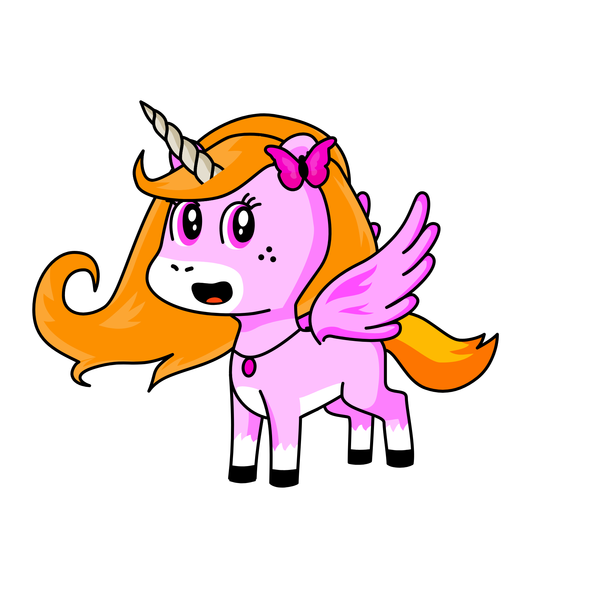 enjoy the little things, the unicorn