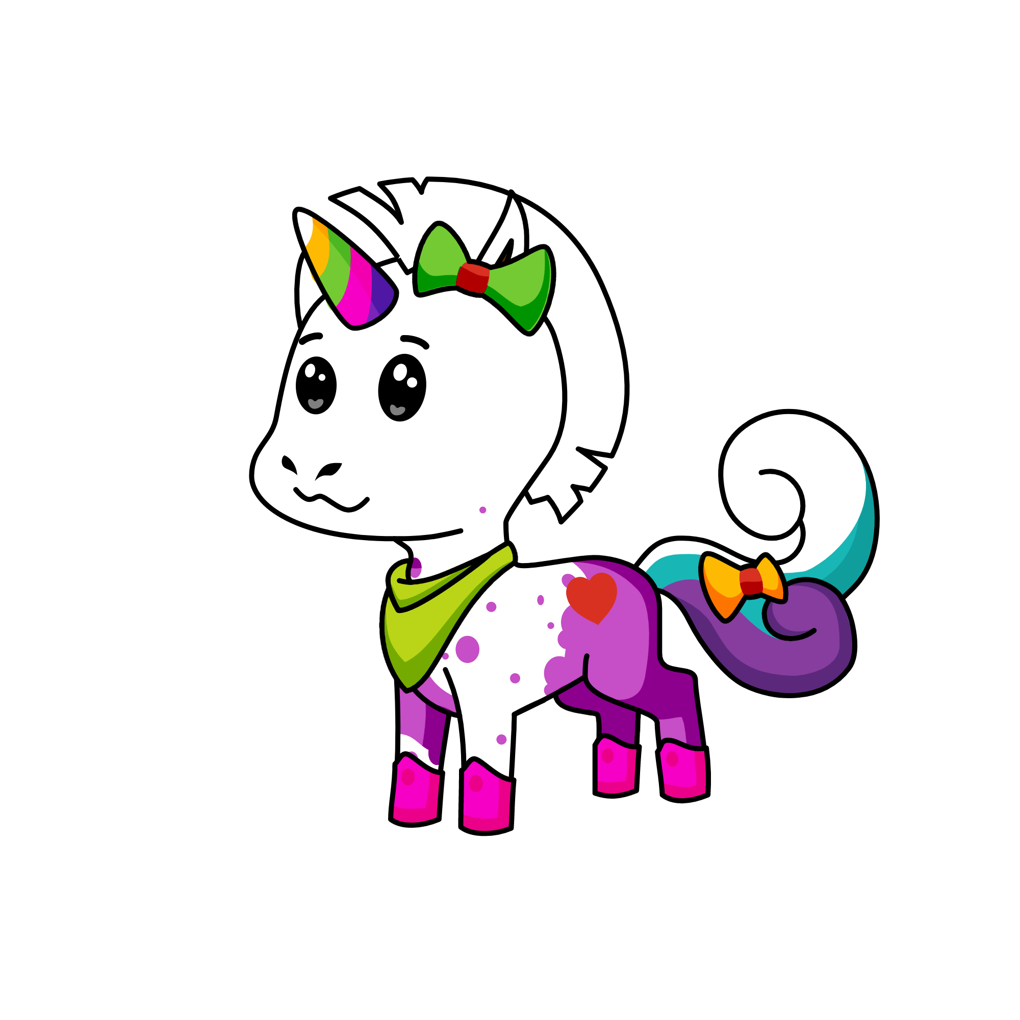 ANNA IS STOM, the unicorn