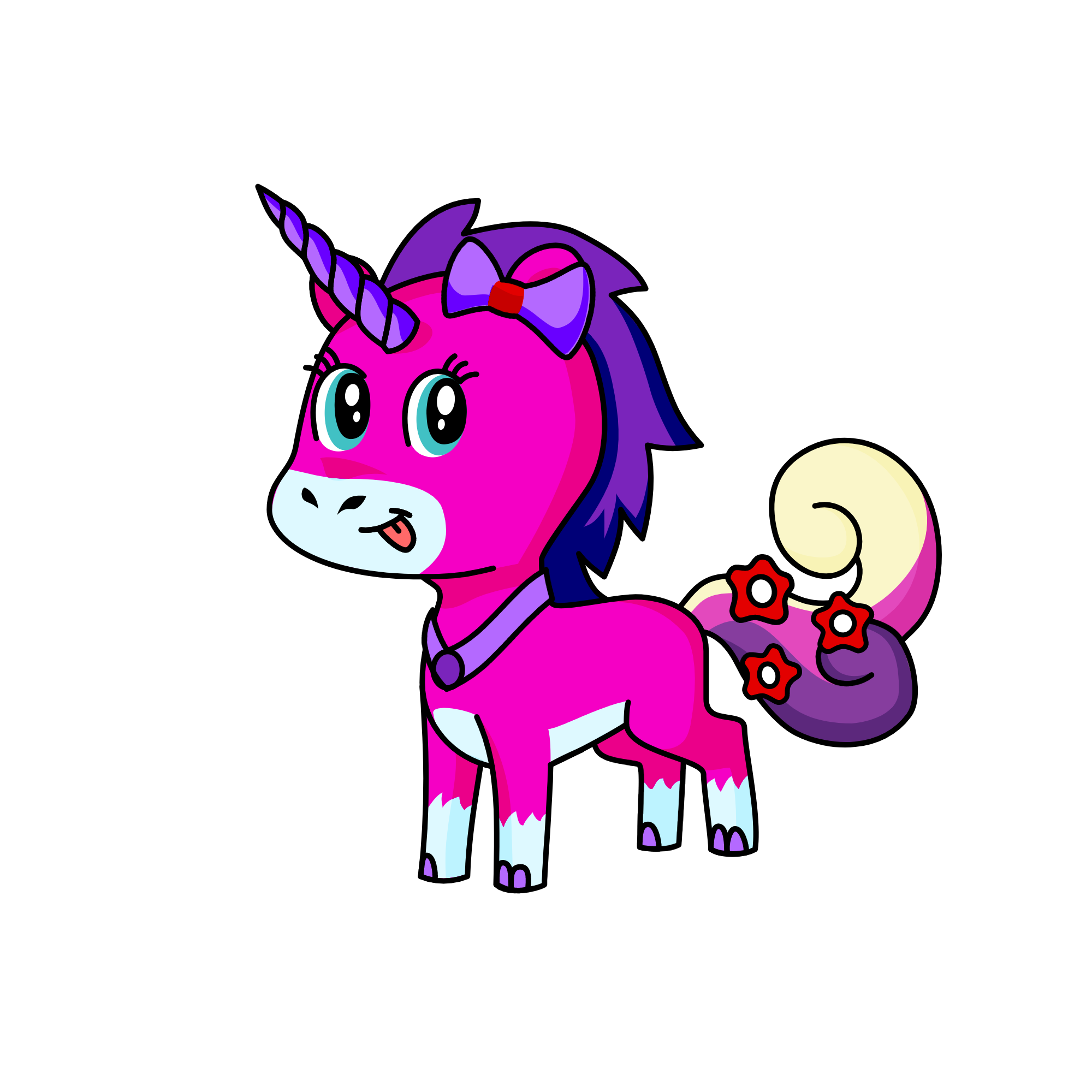 queen of unicorns, the unicorn