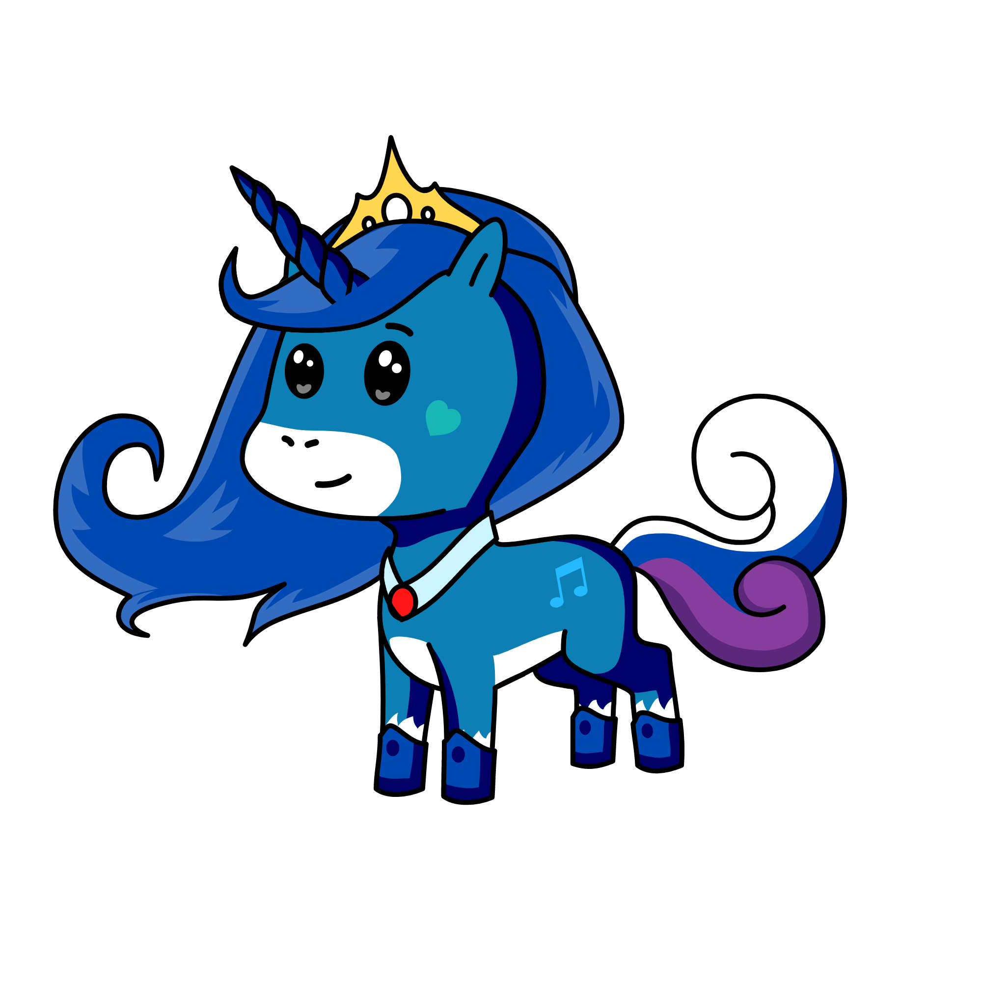 beauty, the unicorn