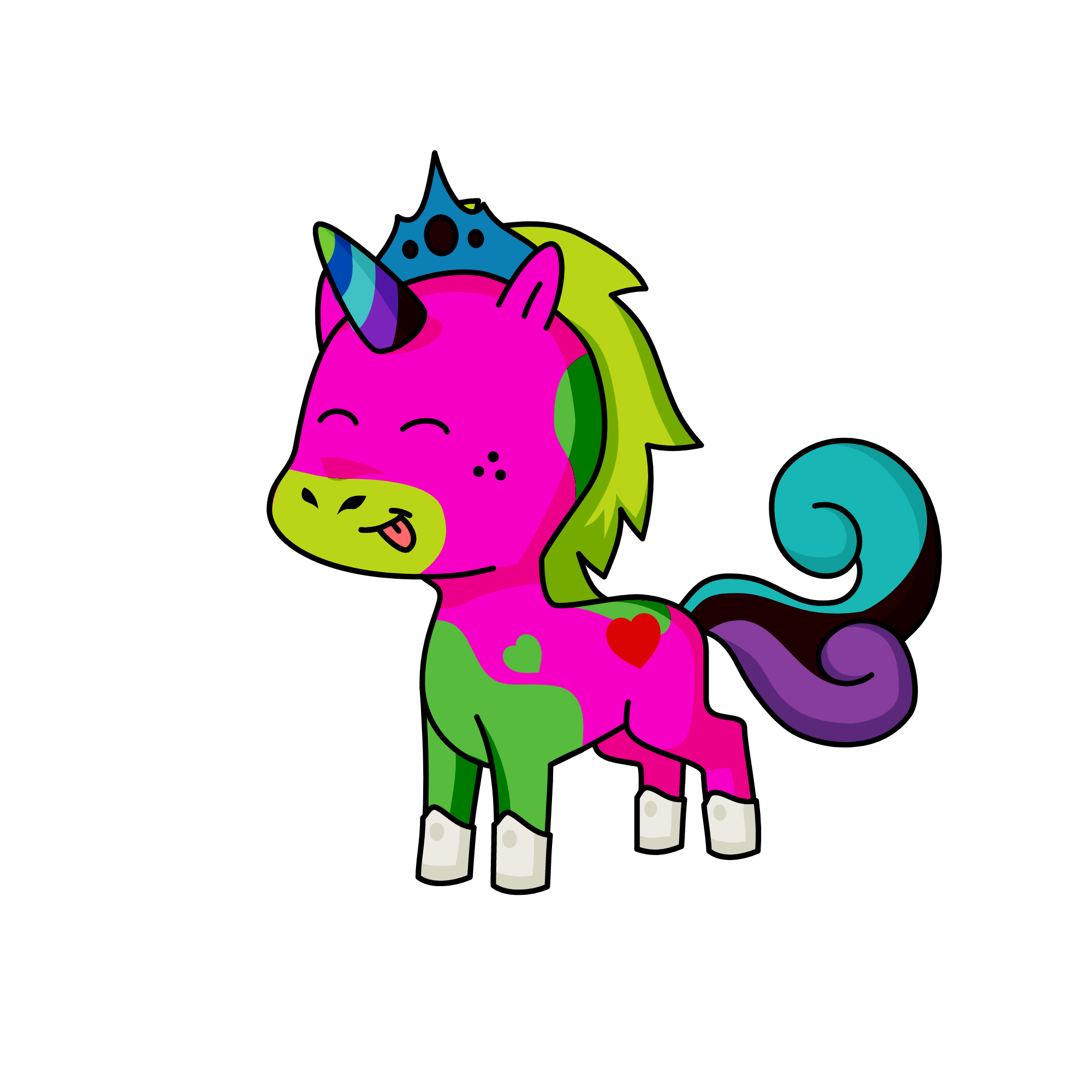 m.t poo, the unicorn