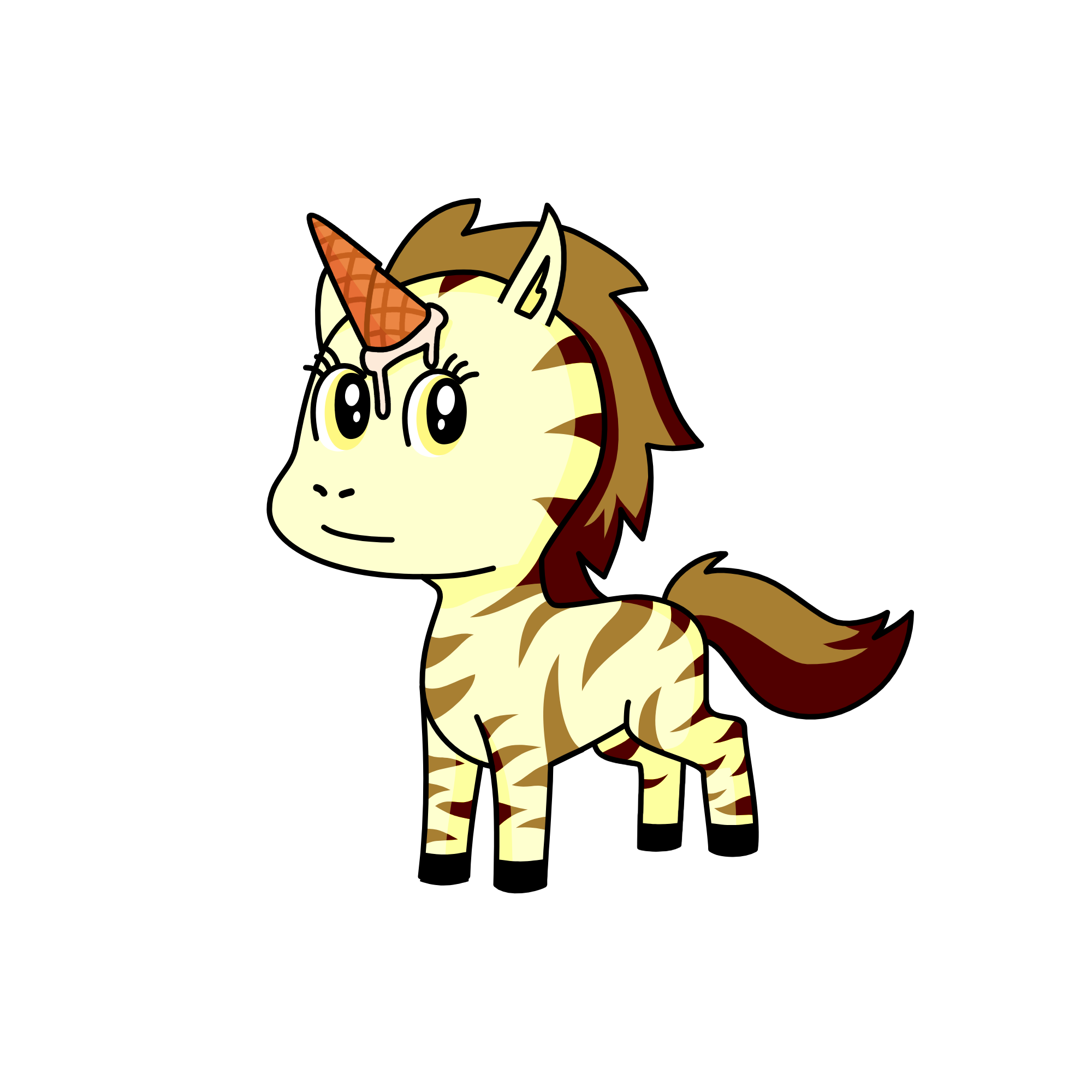 Vanilla Ice cream, the unicorn