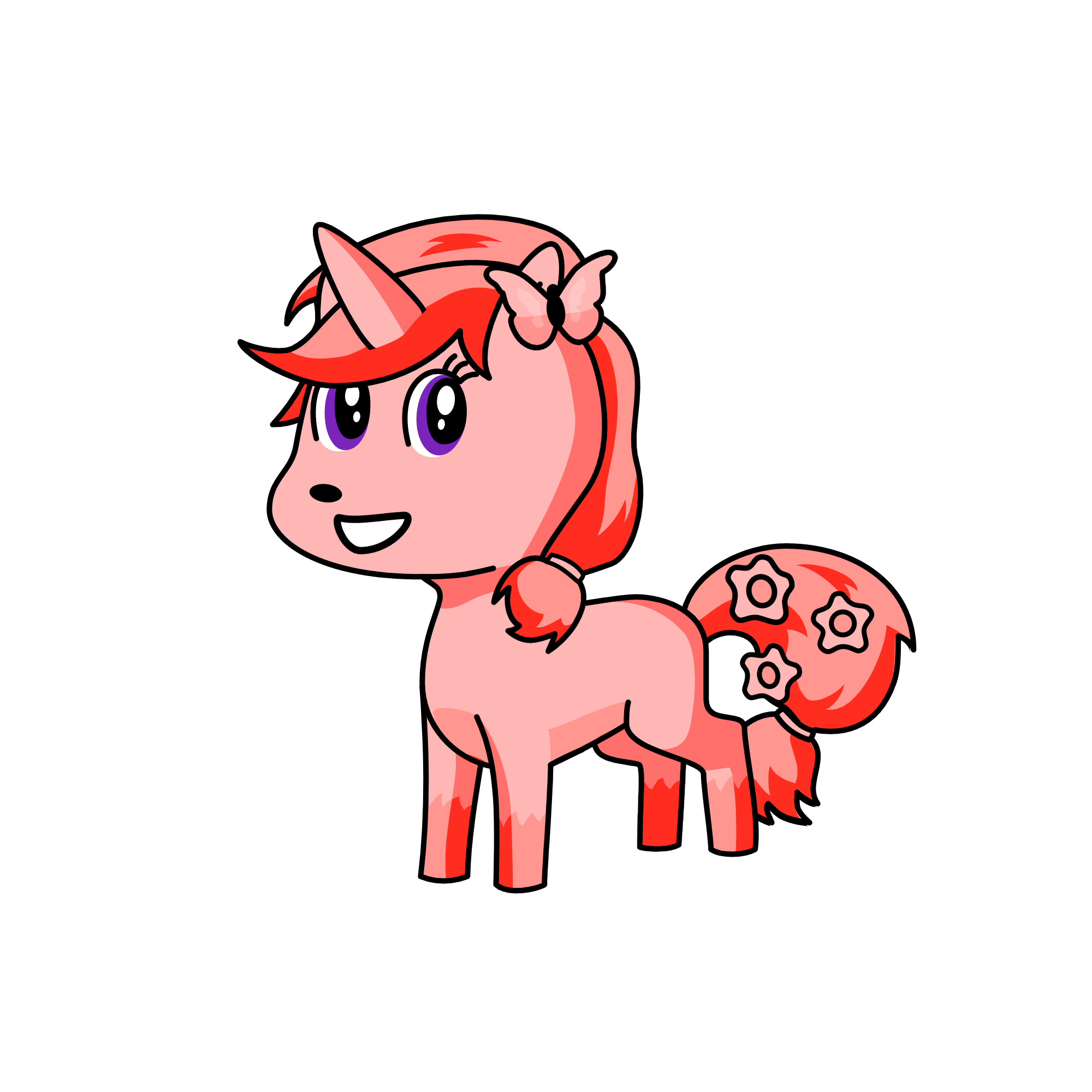 Tulip, the unicorn