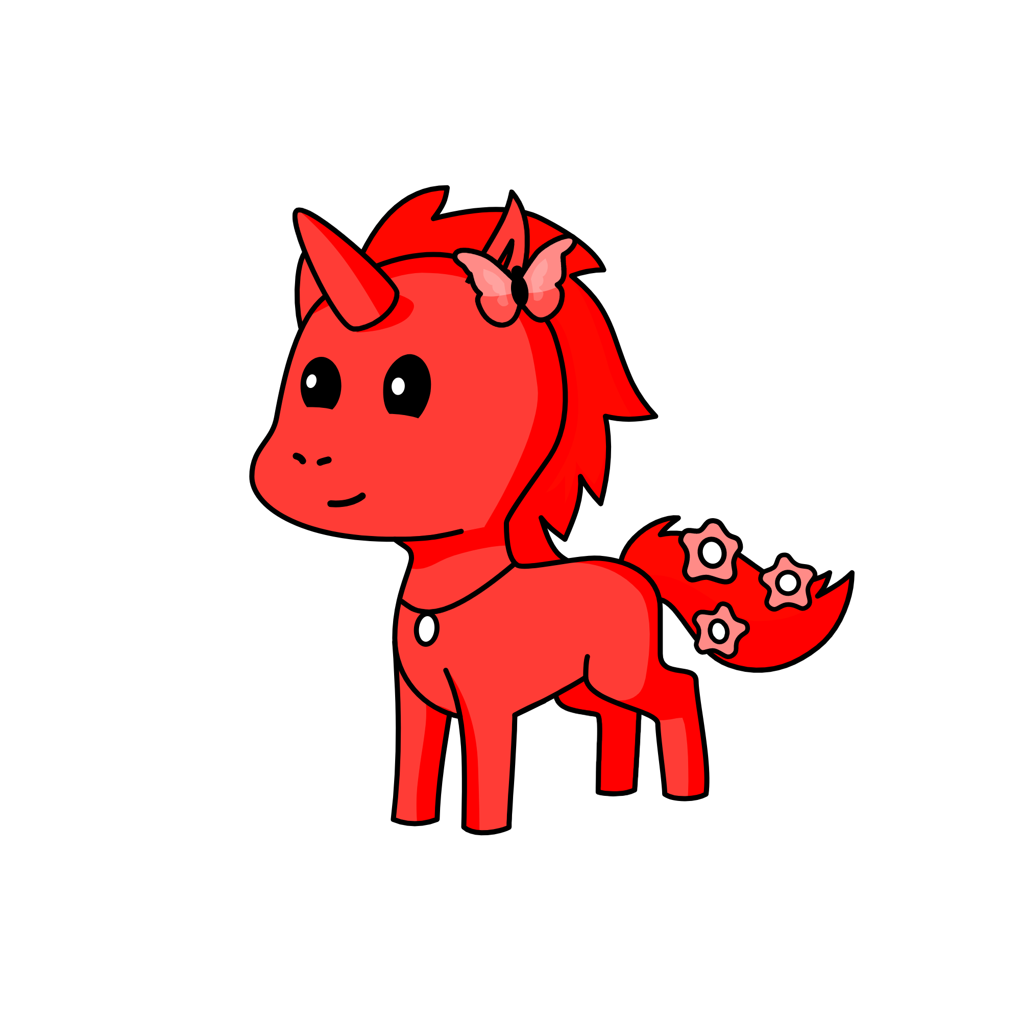 Rosy, the unicorn