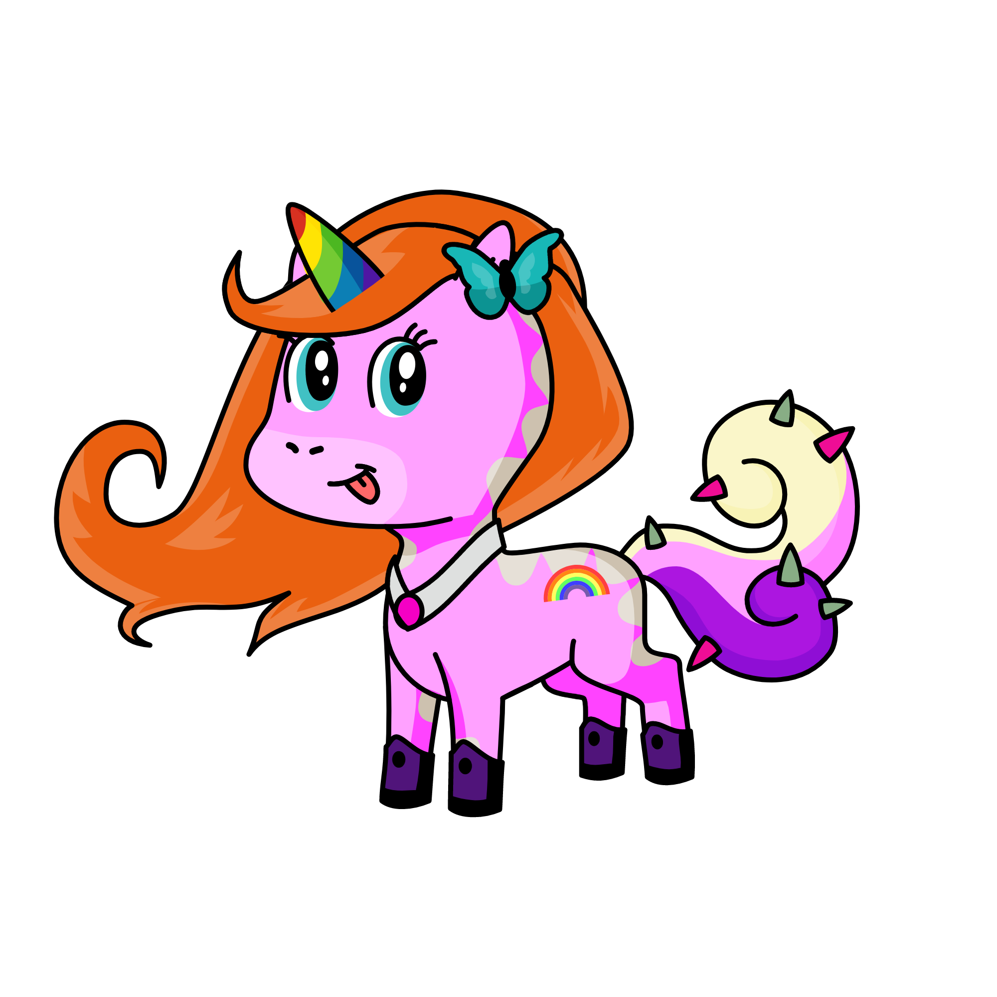 Ruhenur, the unicorn