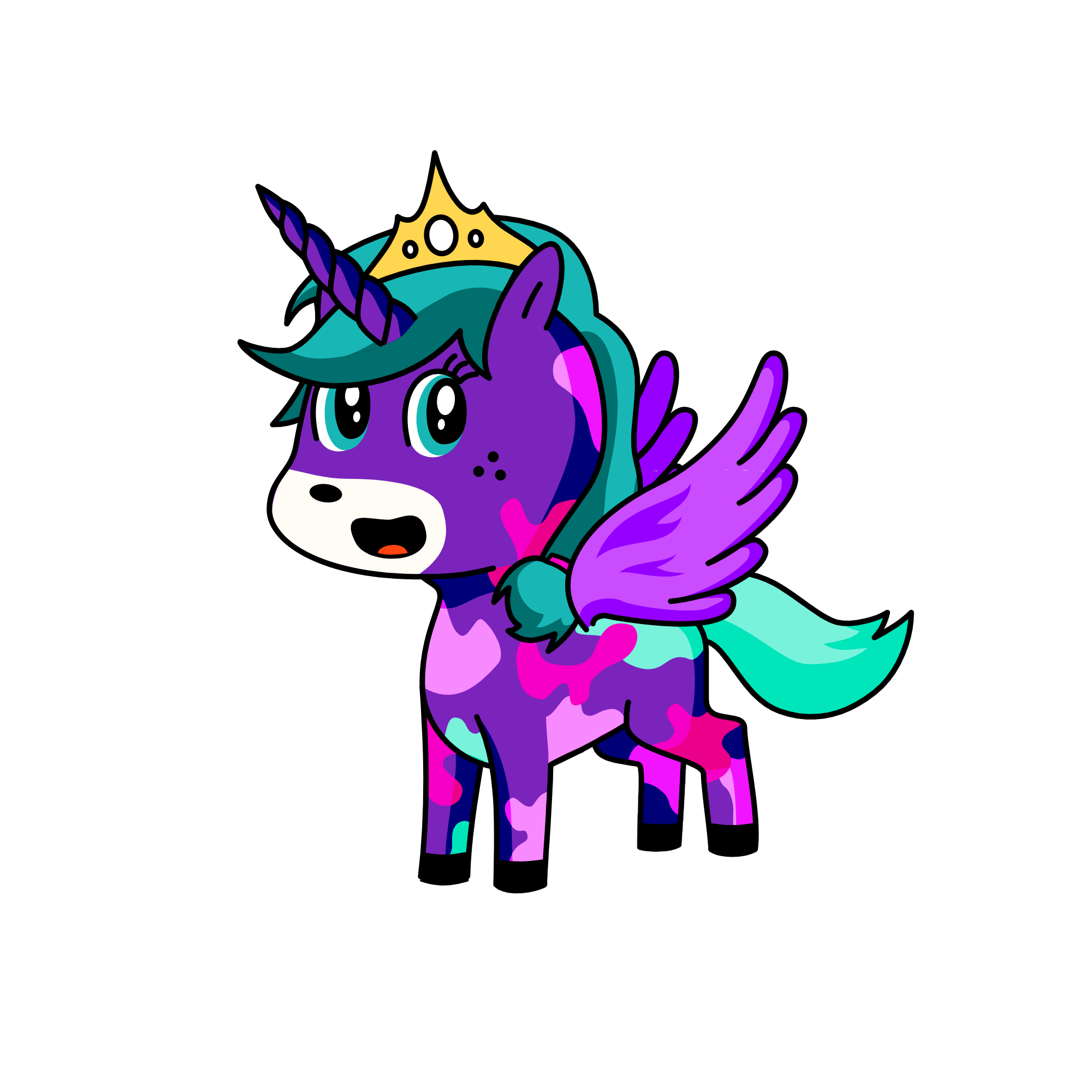 galaxy, the unicorn