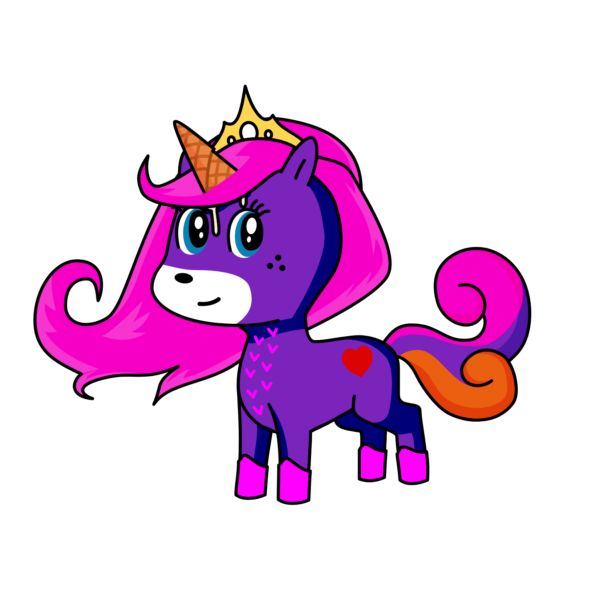 Haley, the unicorn