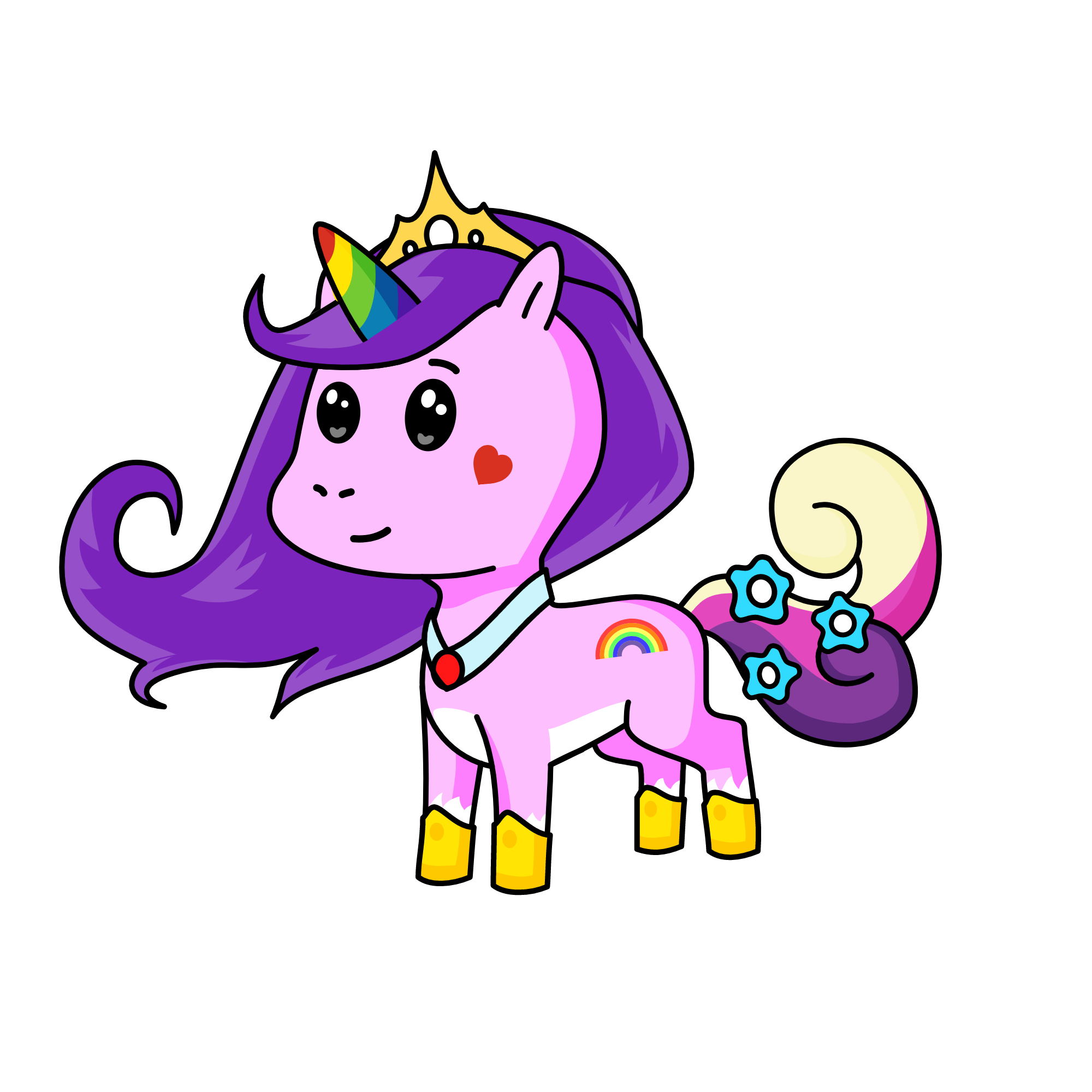snow, the unicorn