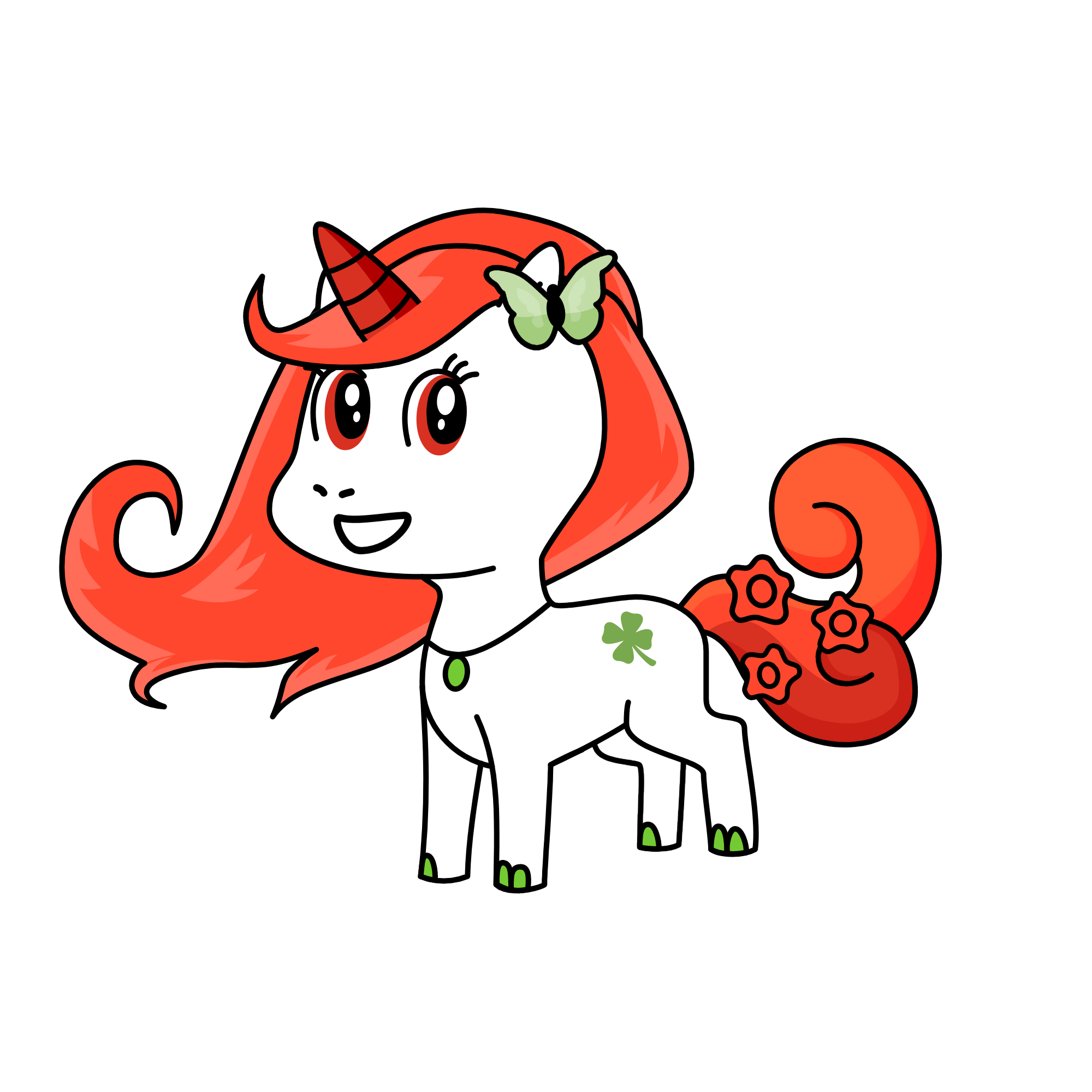 Rose, the unicorn