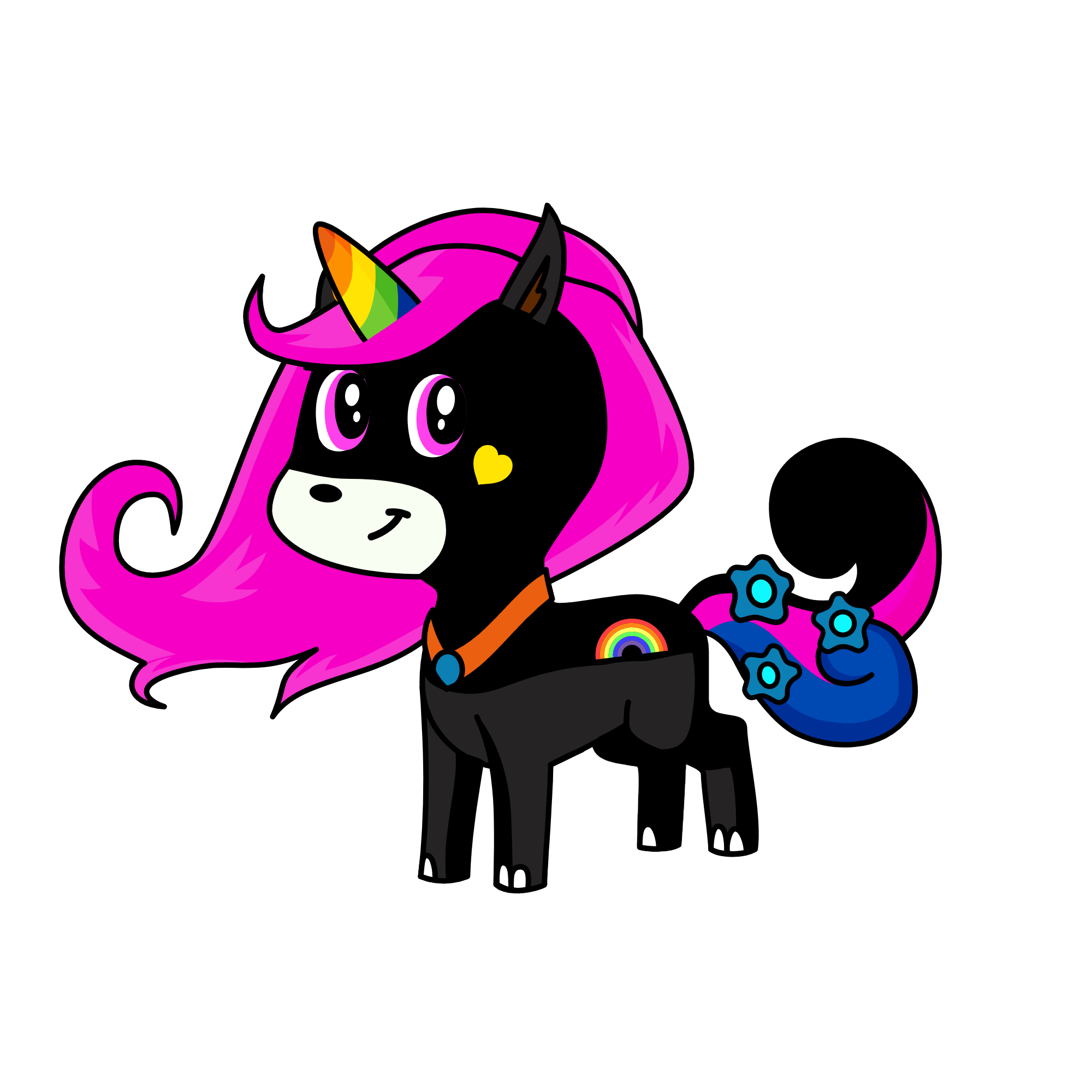 Lovely, the unicorn