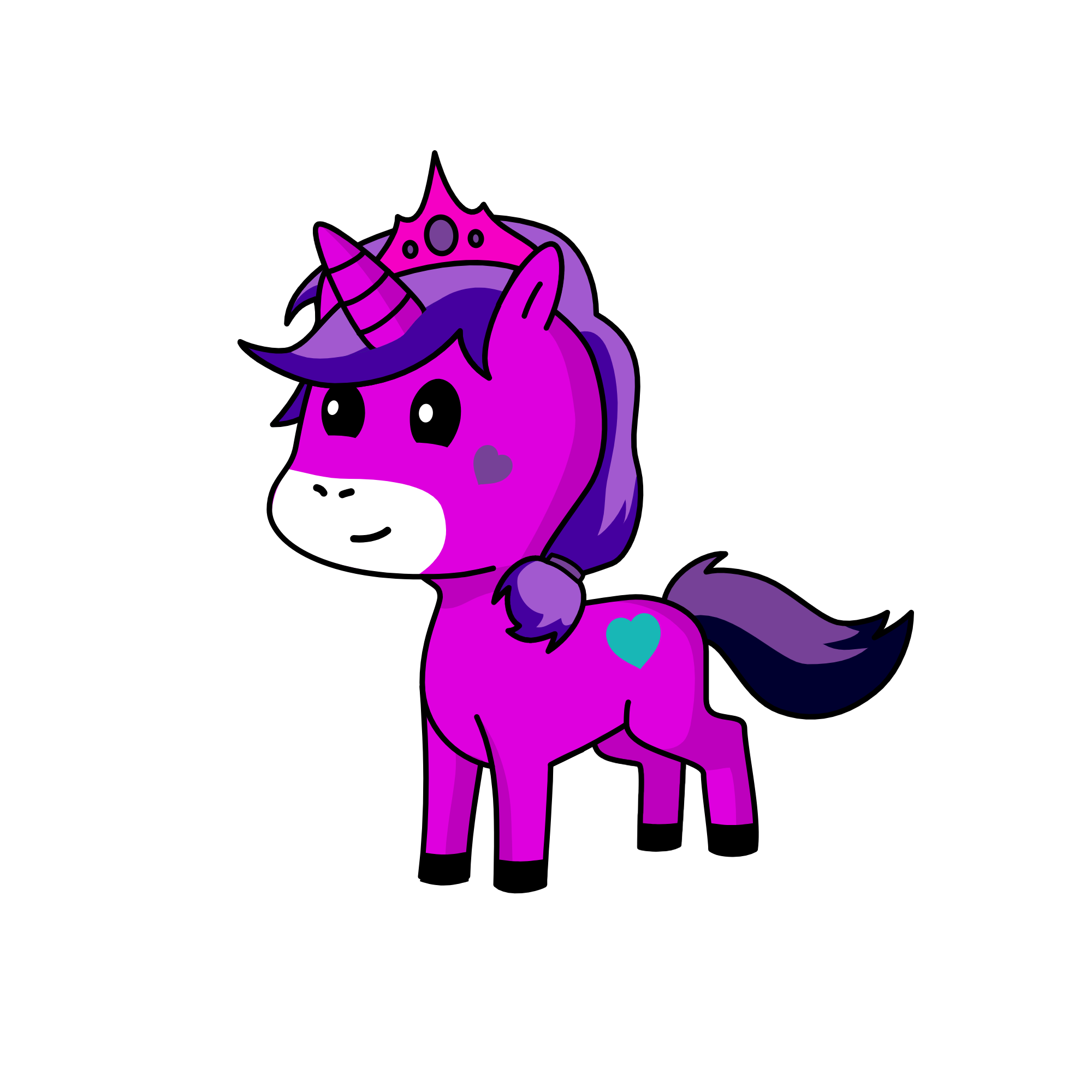 Twilight sparkle, the unicorn
