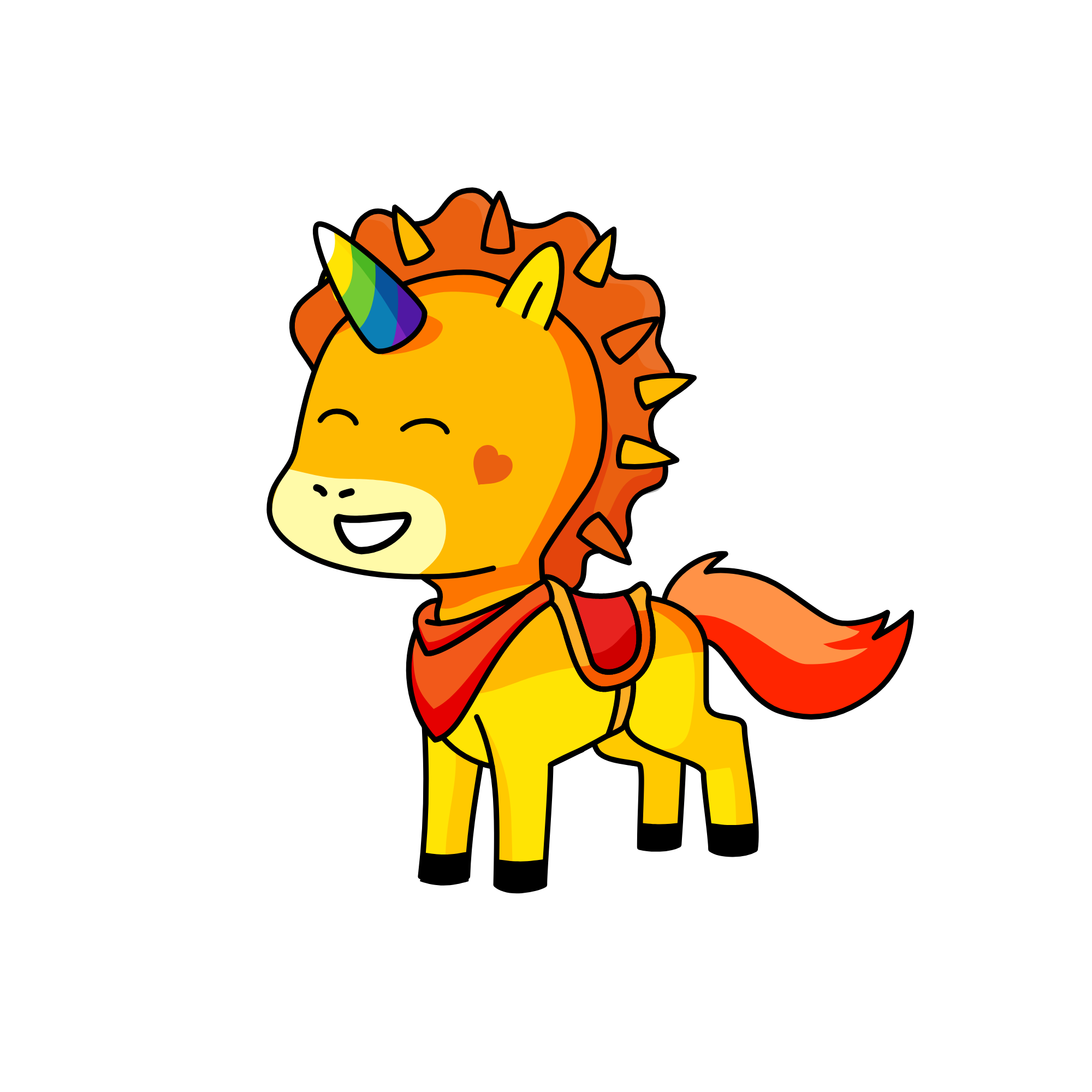 Cowboy, the unicorn