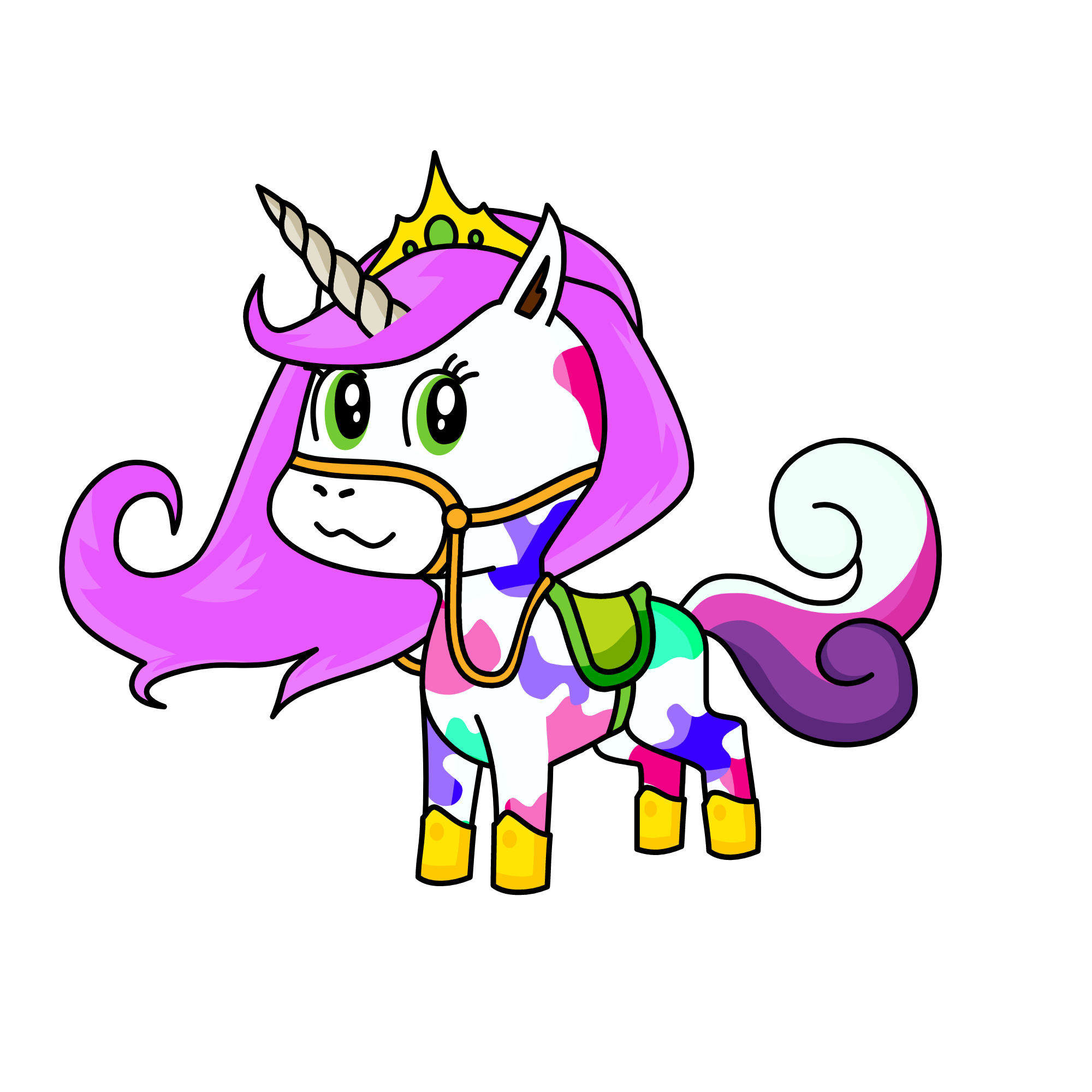 :3, the unicorn