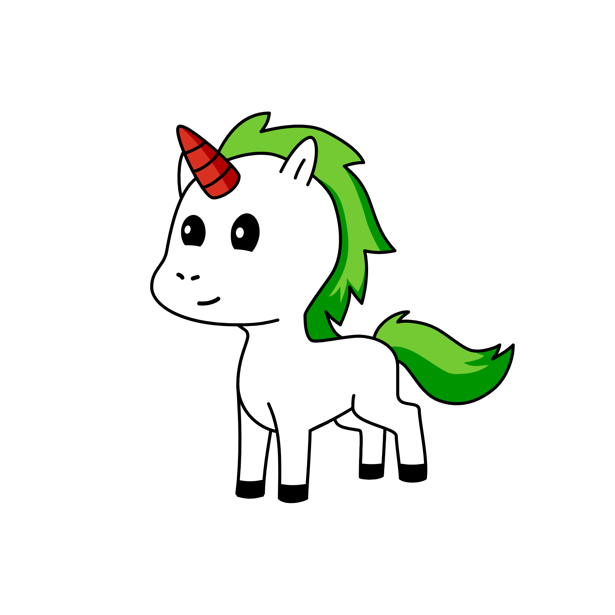 Presie, the unicorn