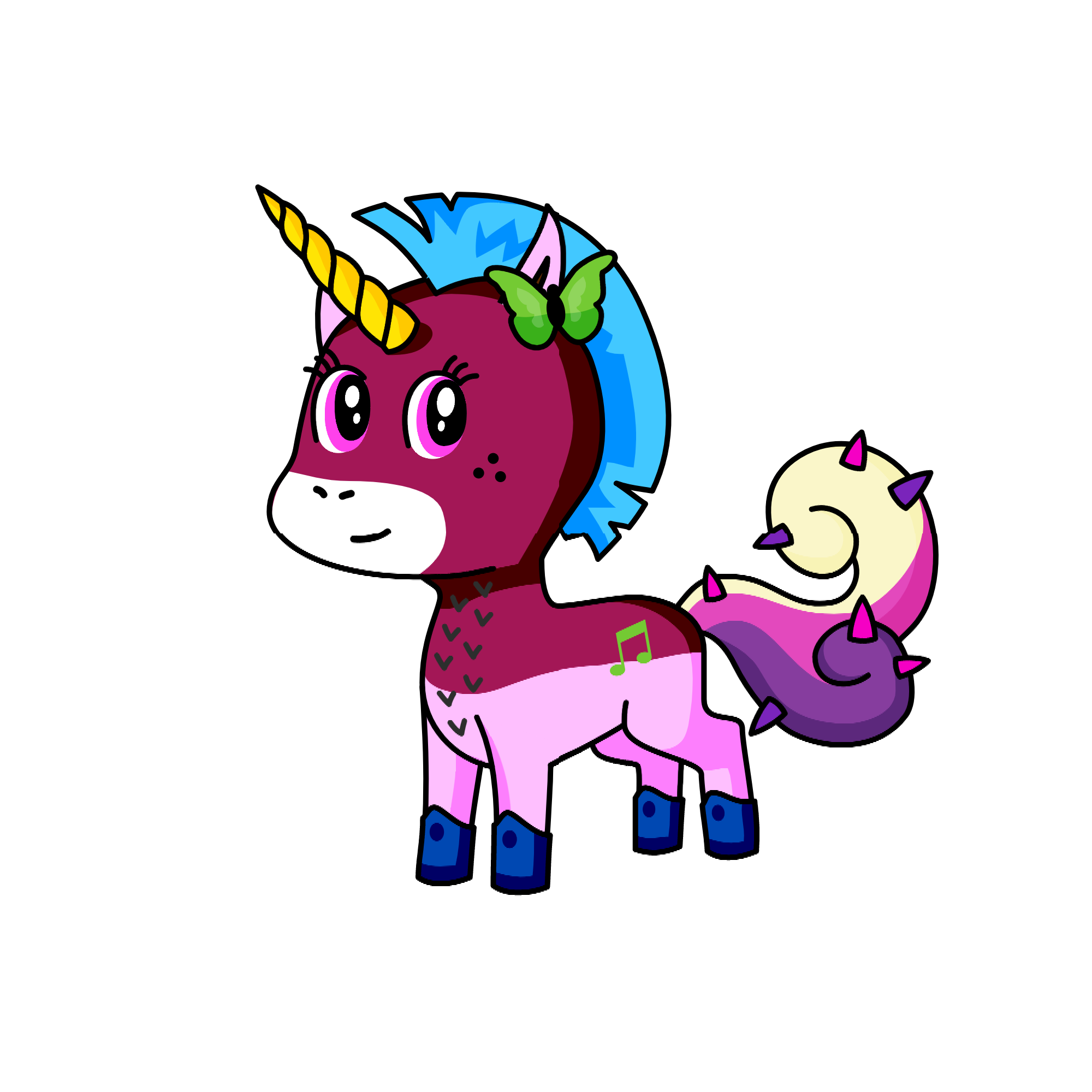 Coco, the unicorn