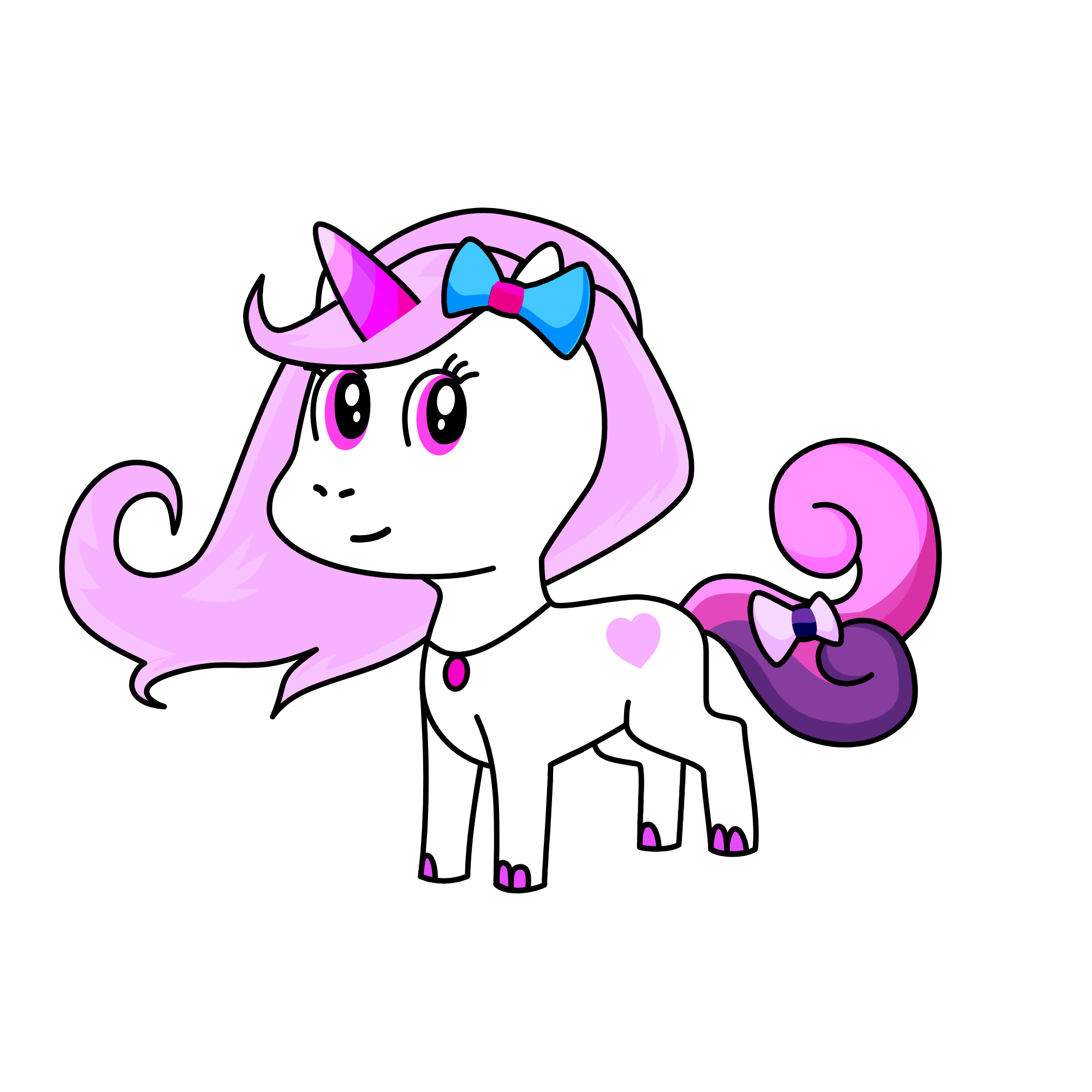 Cotton Candy, the unicorn