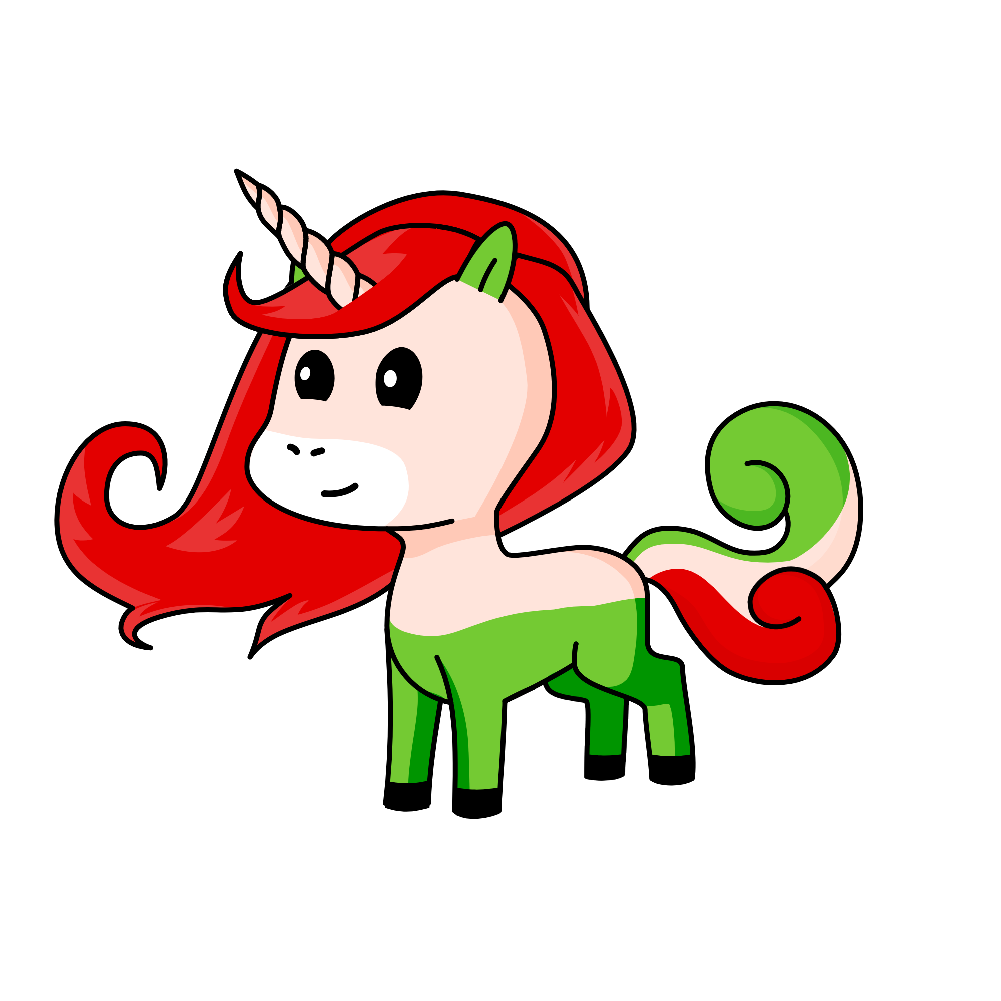 the little unicorn, the unicorn