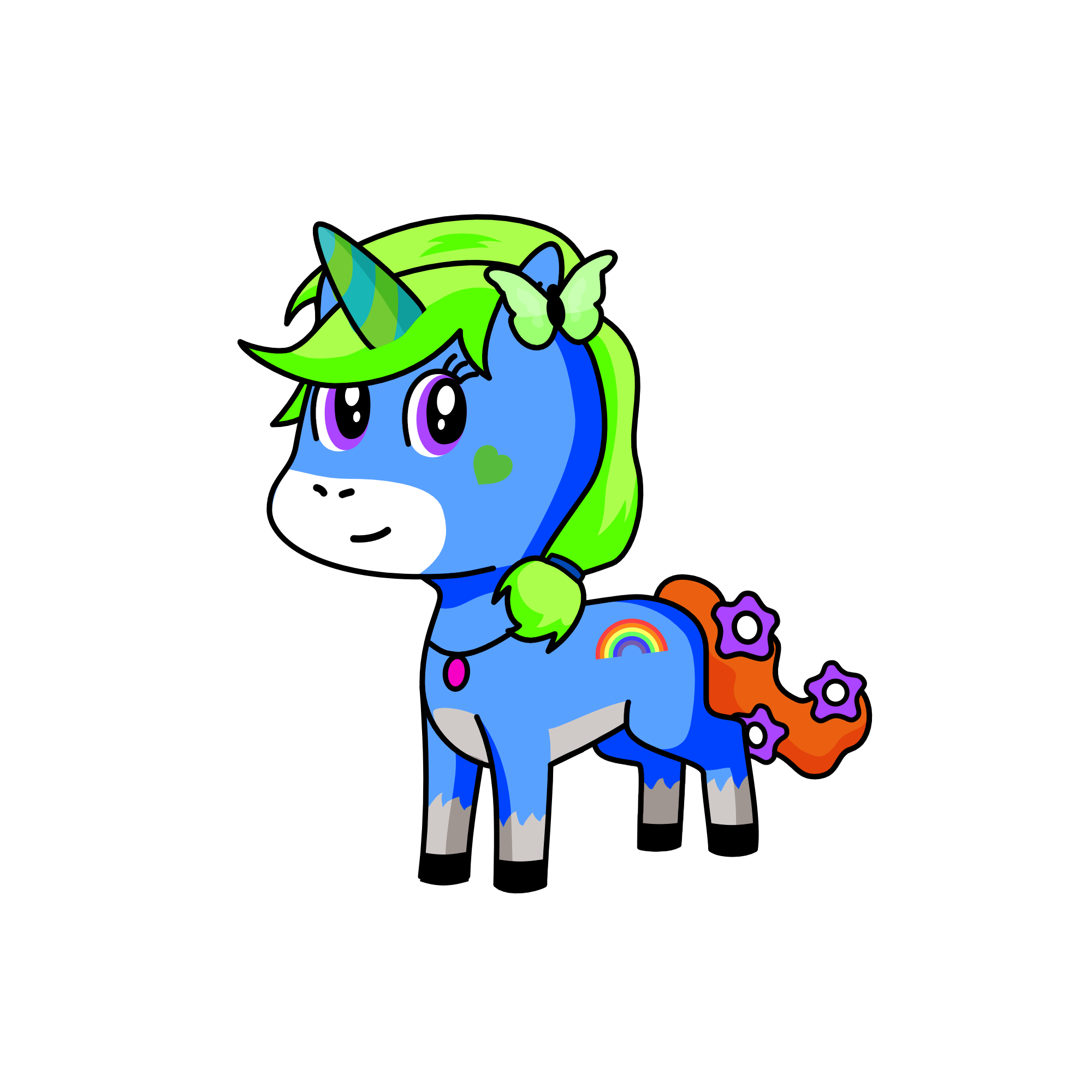 Poppy, the unicorn