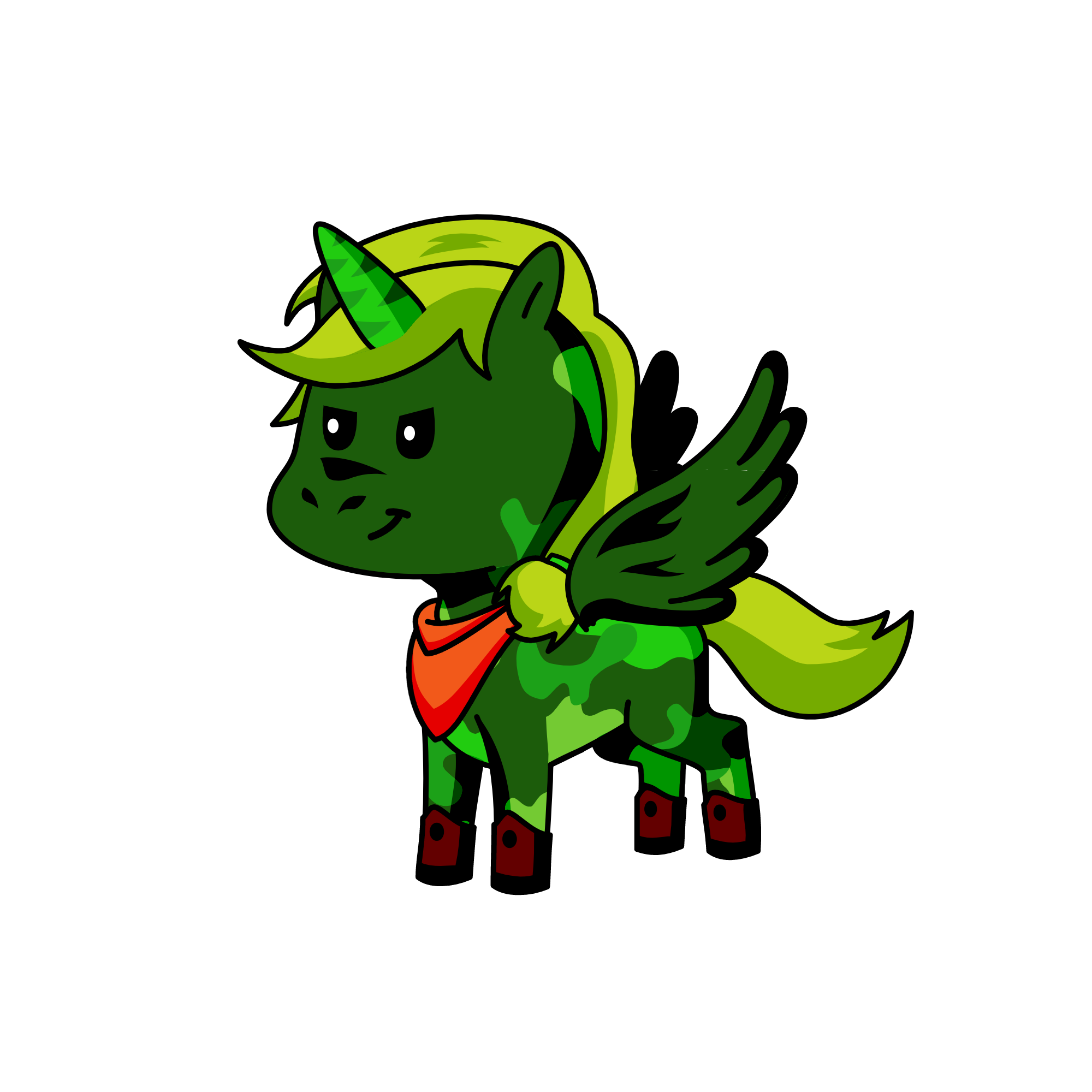 IN DA MILITARY, the unicorn