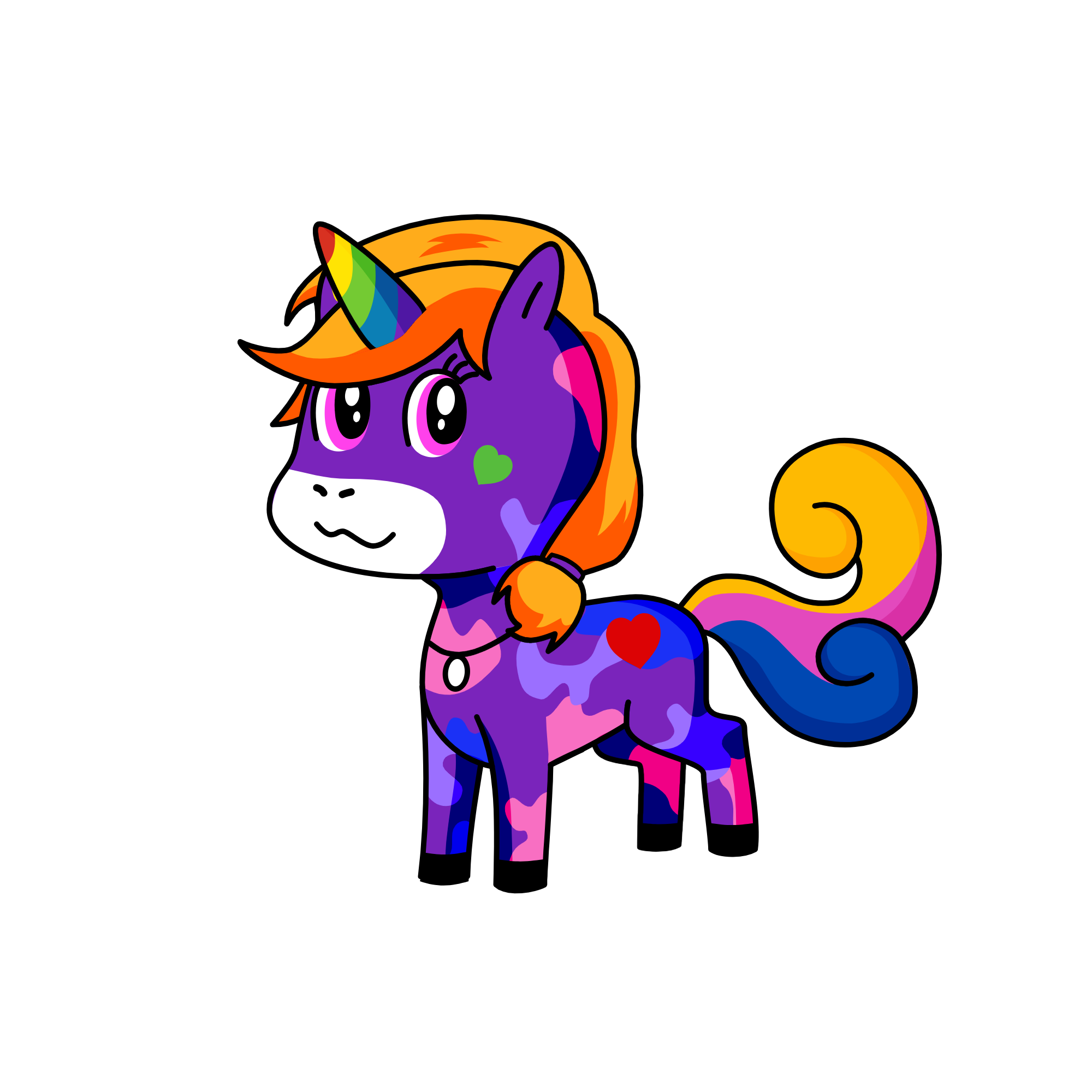 Magick, the unicorn