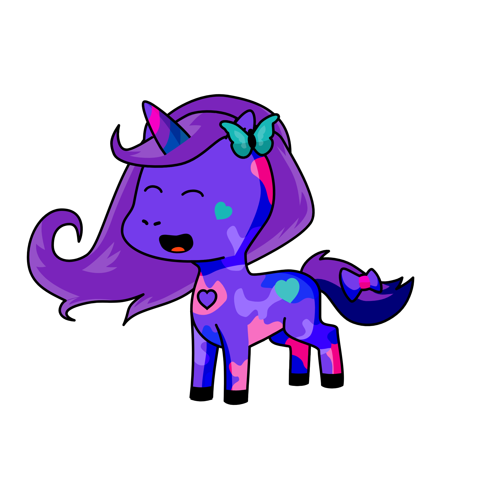 cute!!!!!!!!!, the unicorn
