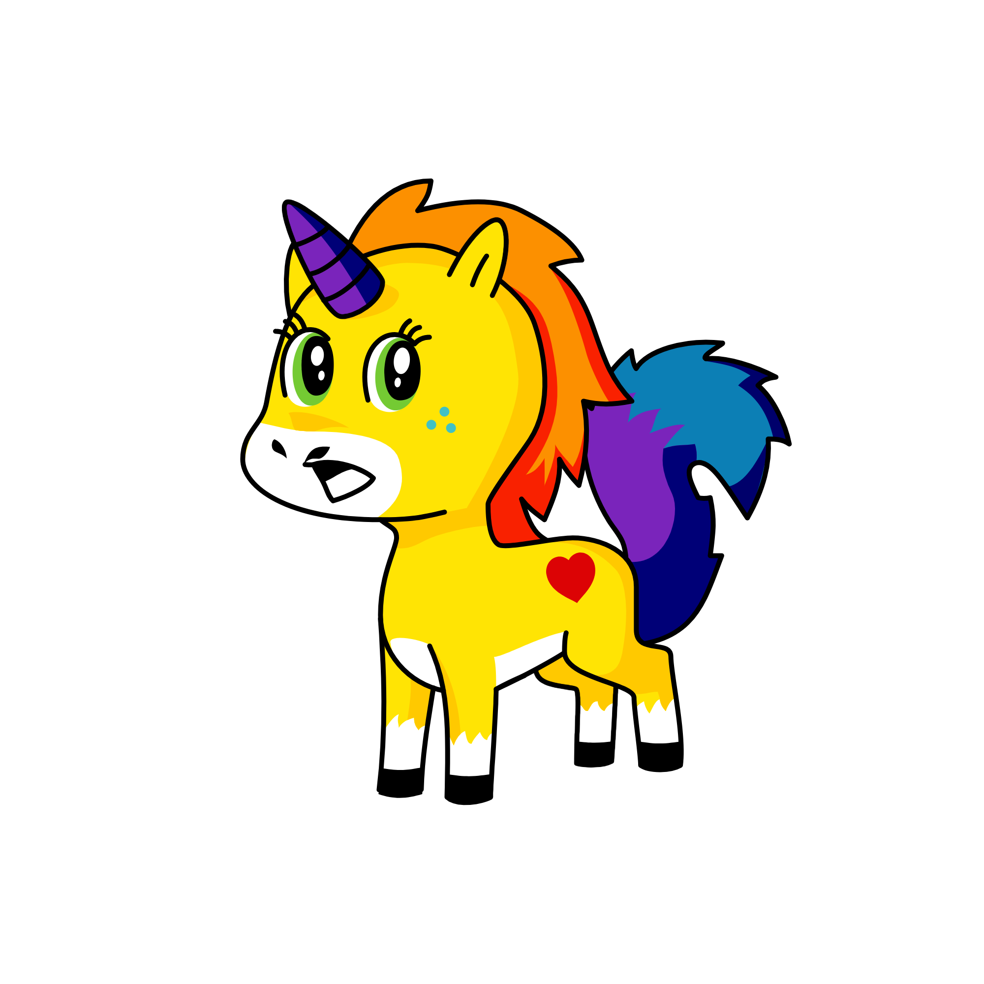 huny, the unicorn