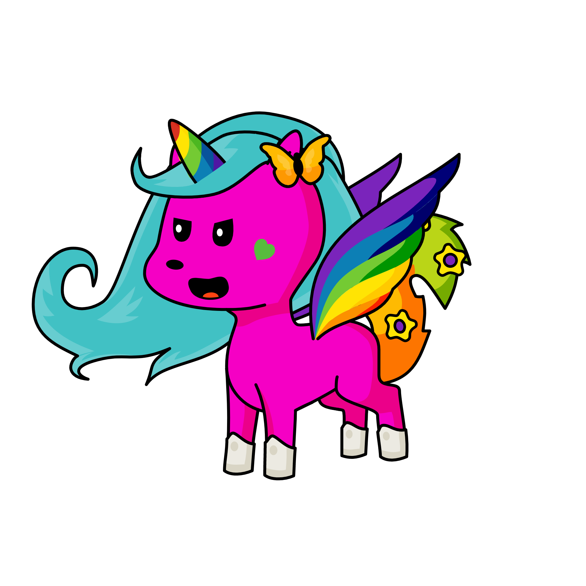 j-beast, the unicorn