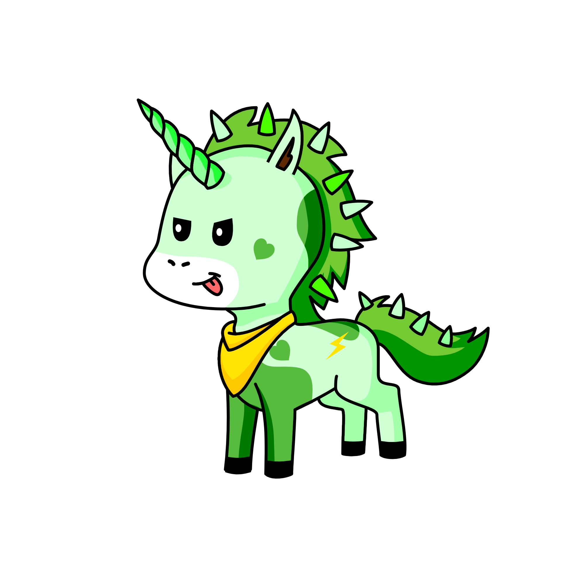 Prickly Pear, the unicorn