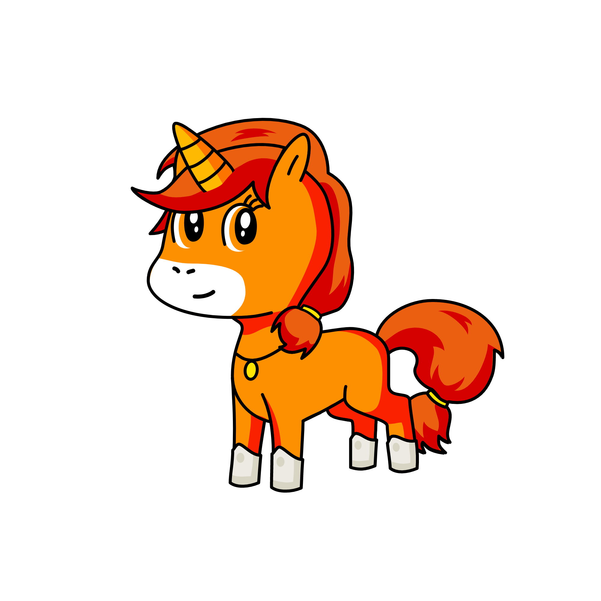 Candy Corn, the unicorn