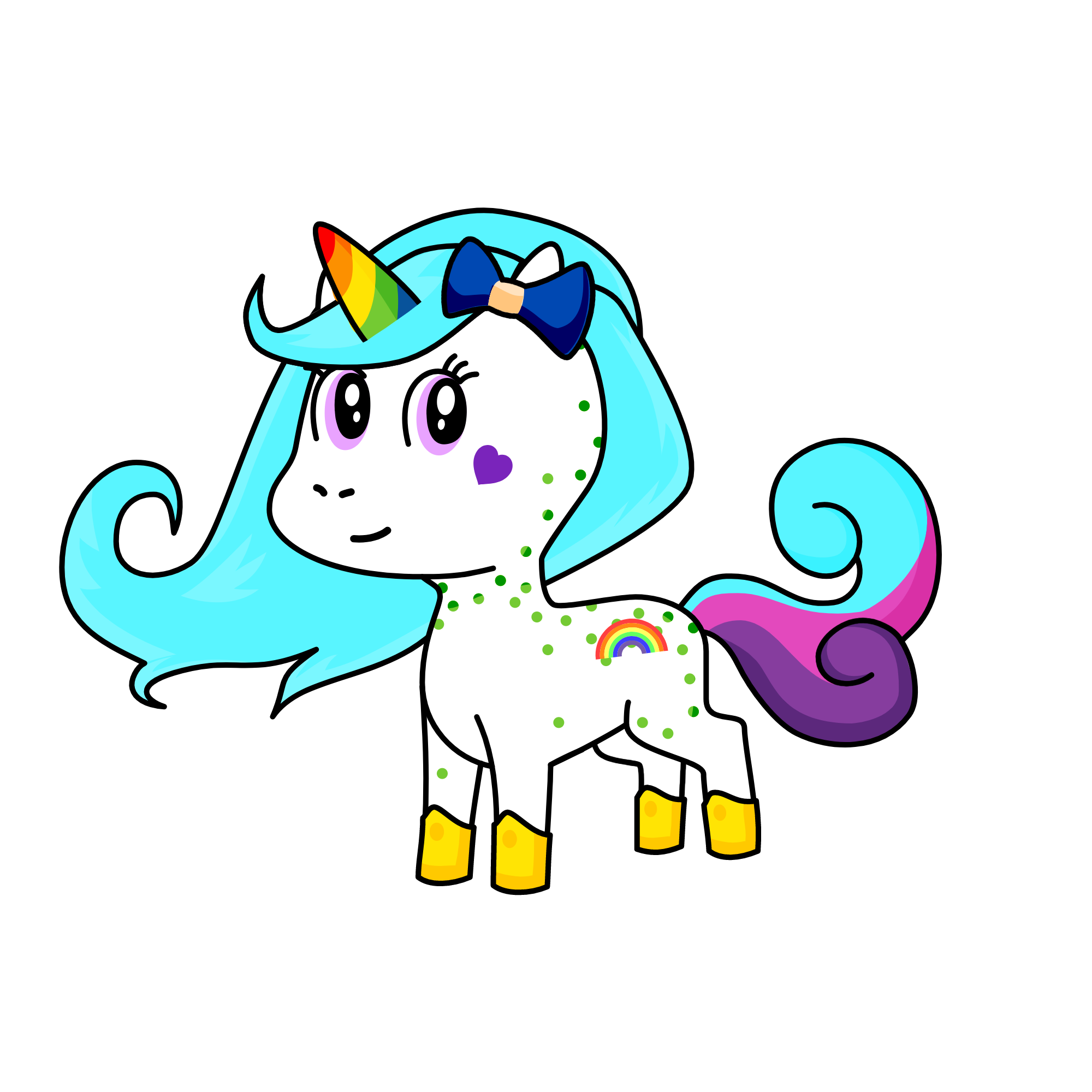 Sprinkles, the unicorn