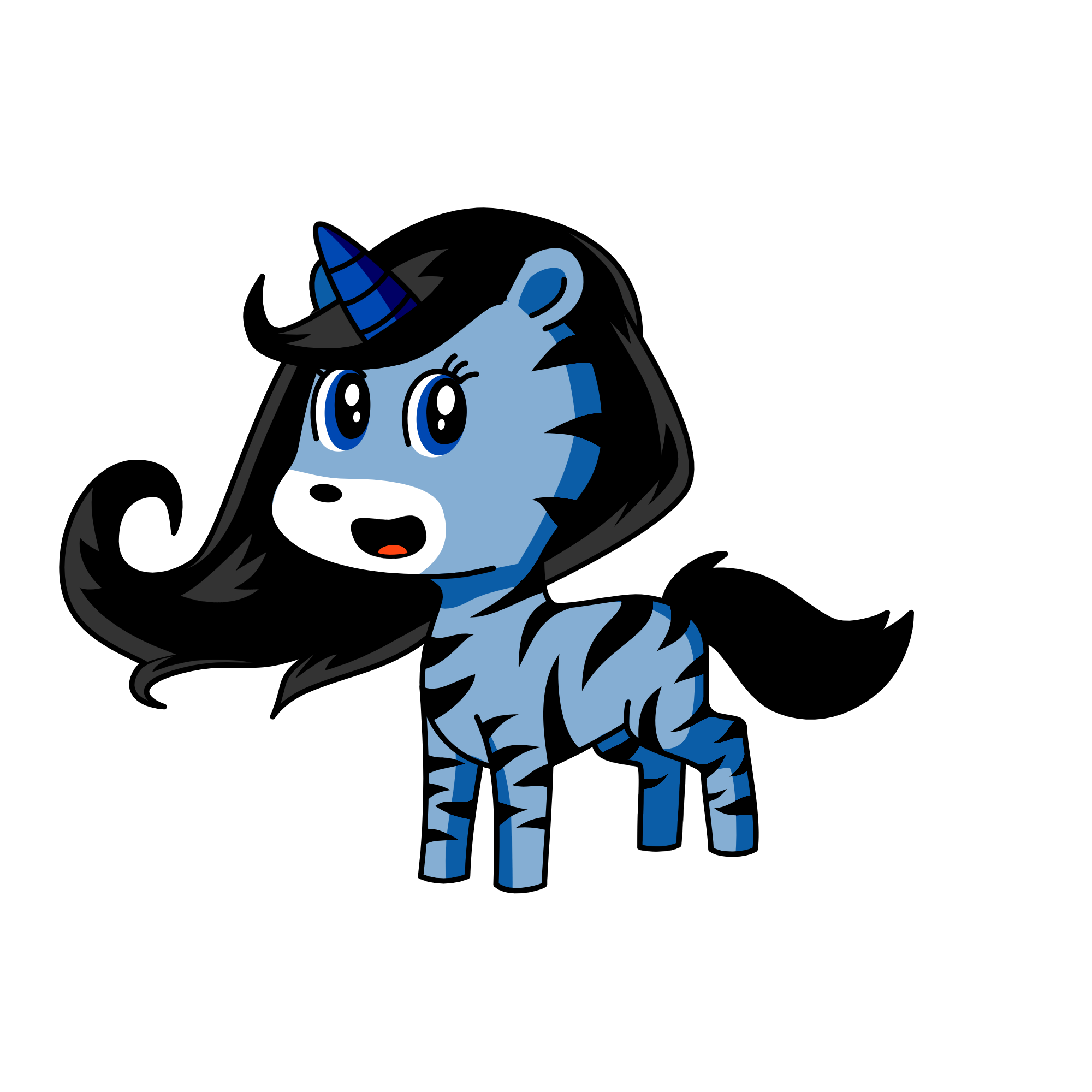 black star, the unicorn