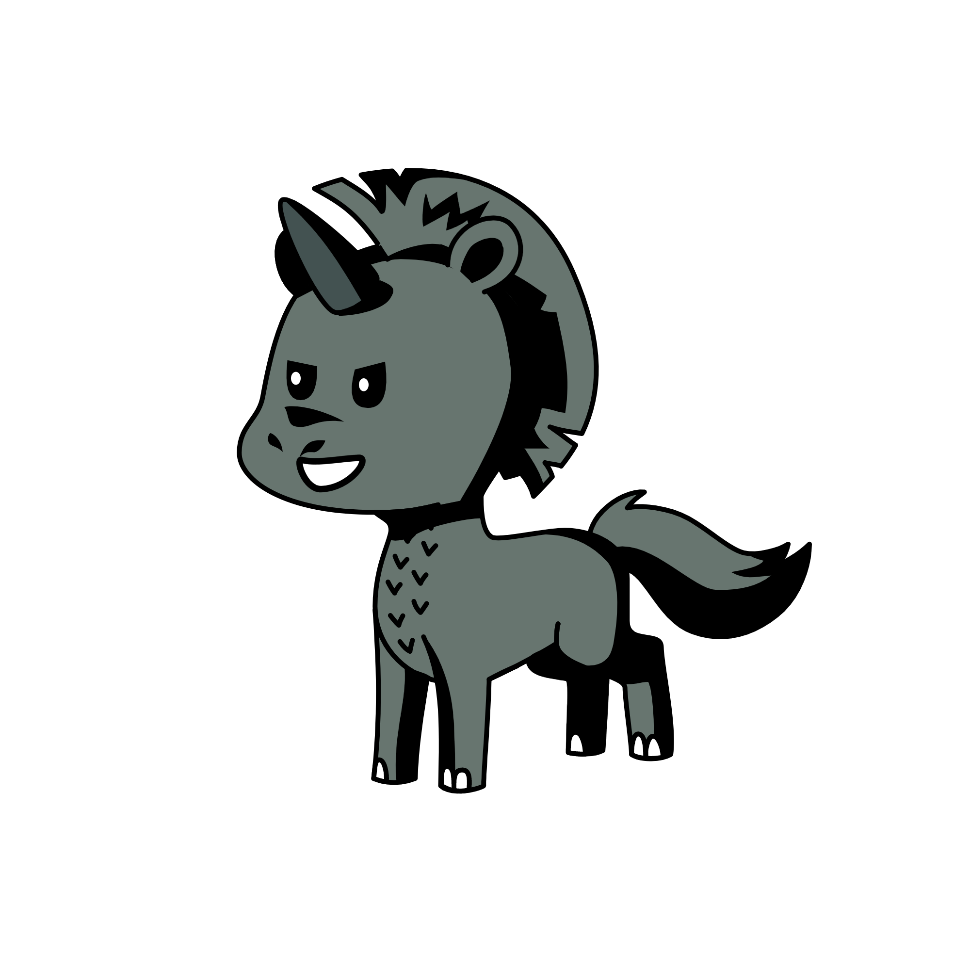 Elephant, the unicorn