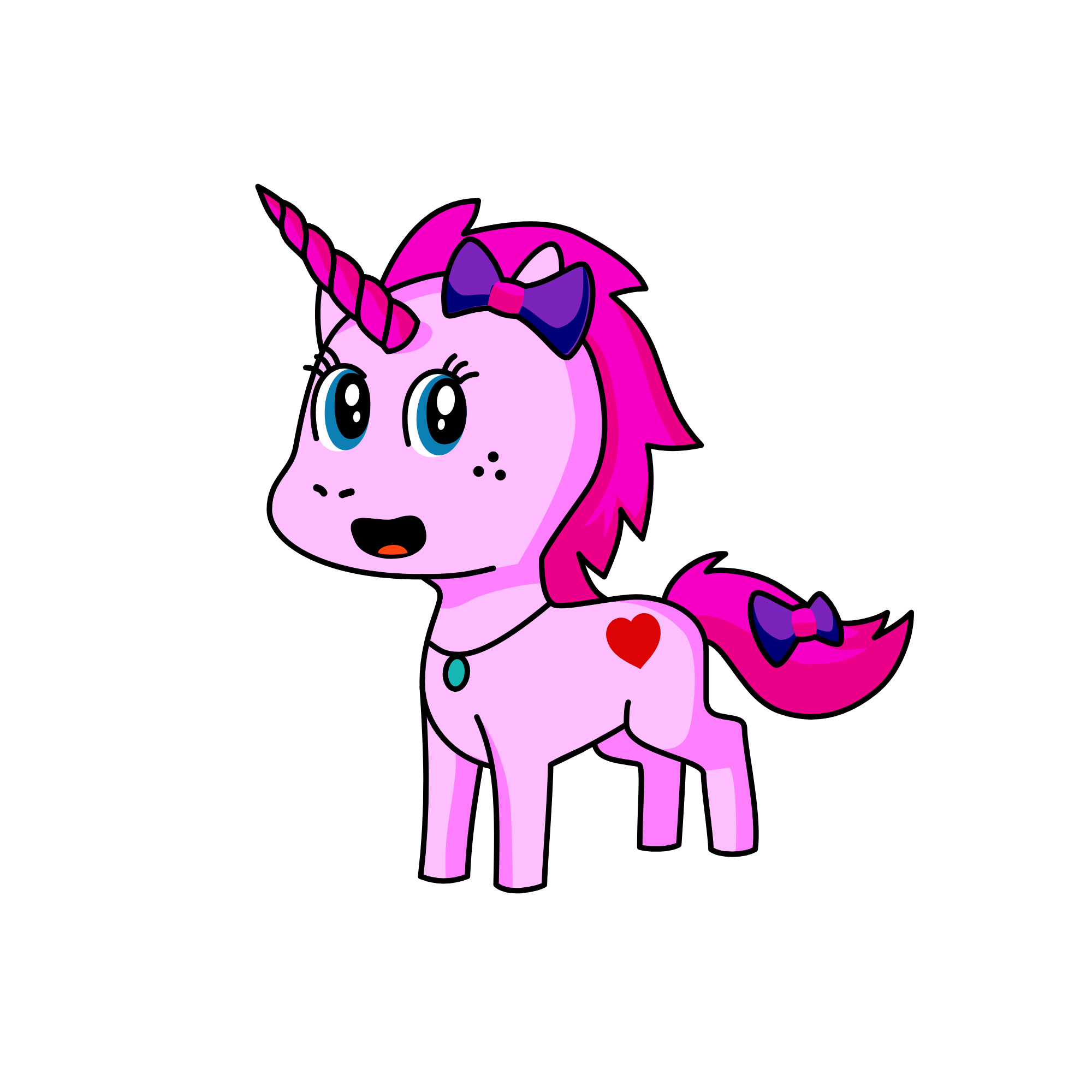 Pinkie Pie, the unicorn