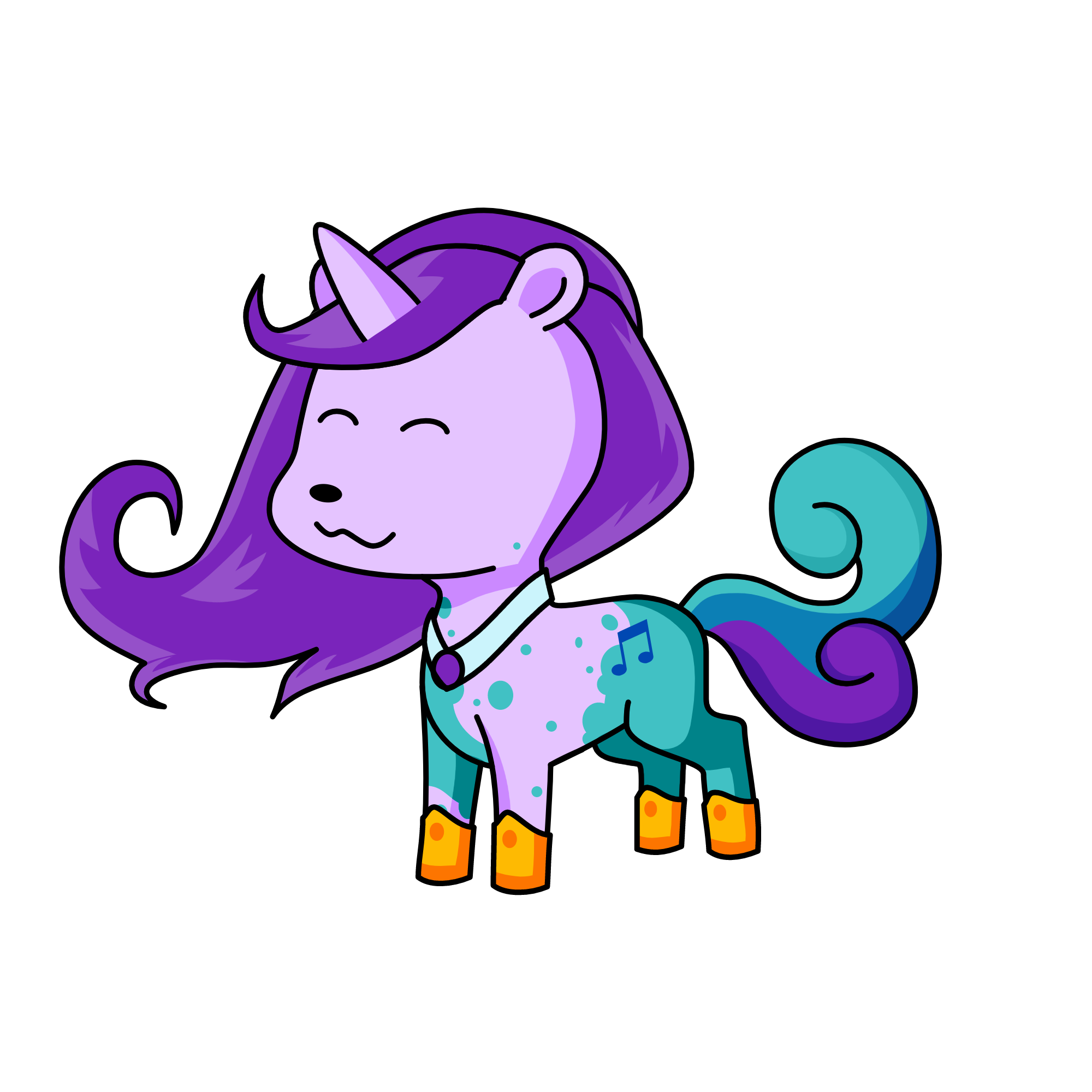 Nebula, the unicorn