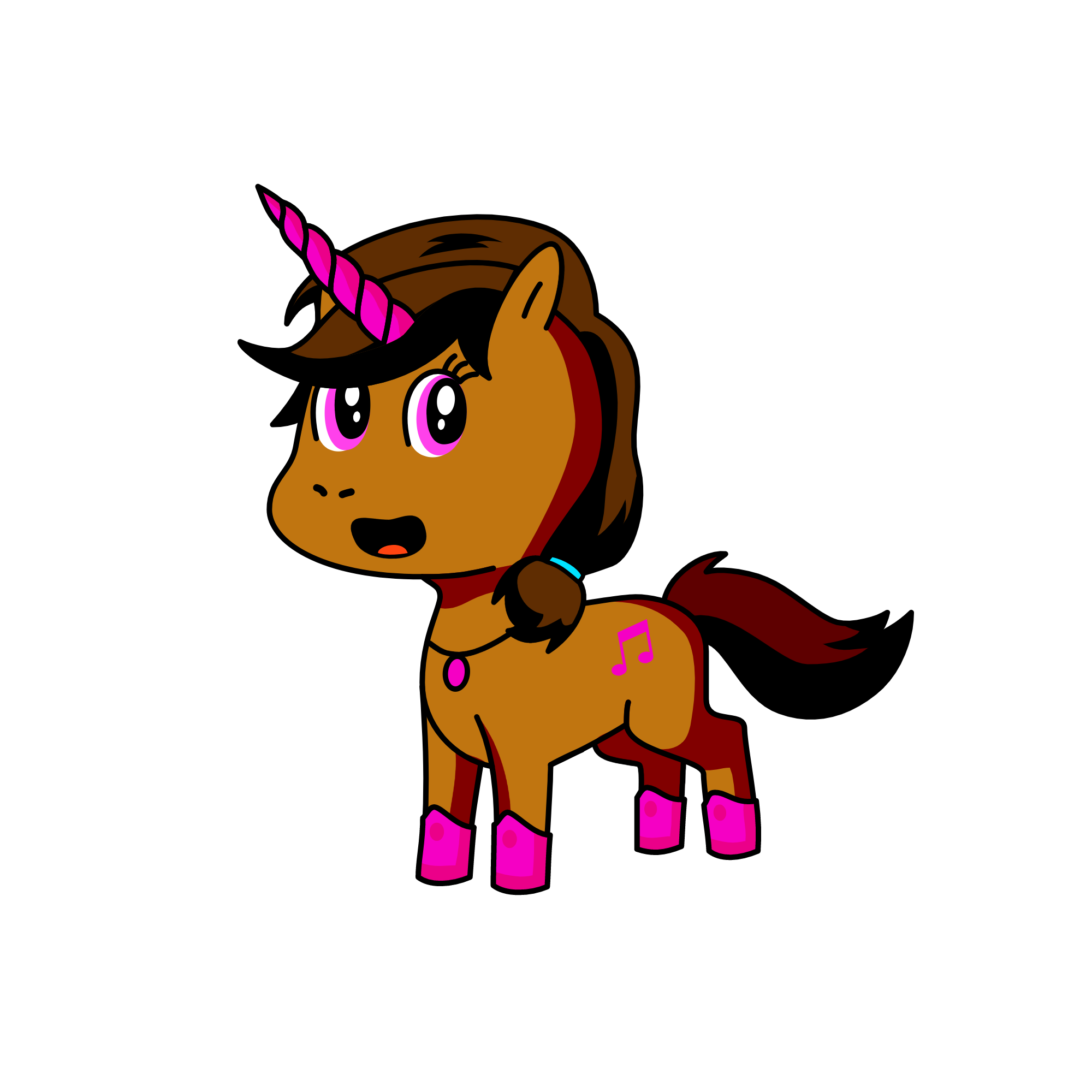 Ariana, the unicorn