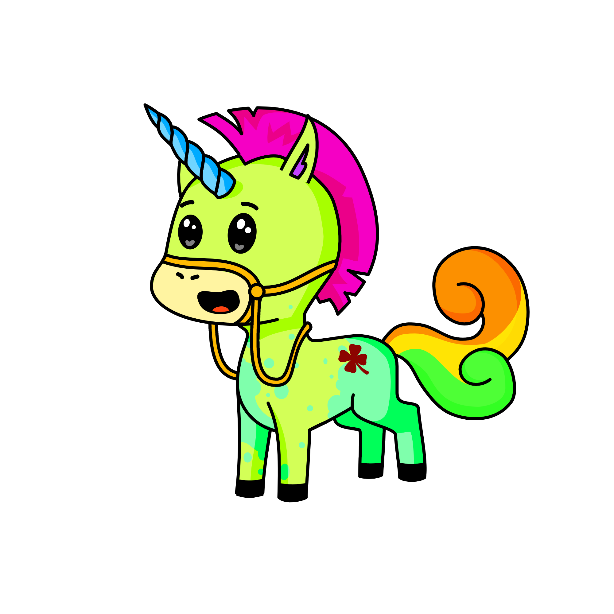 Cutie, the unicorn