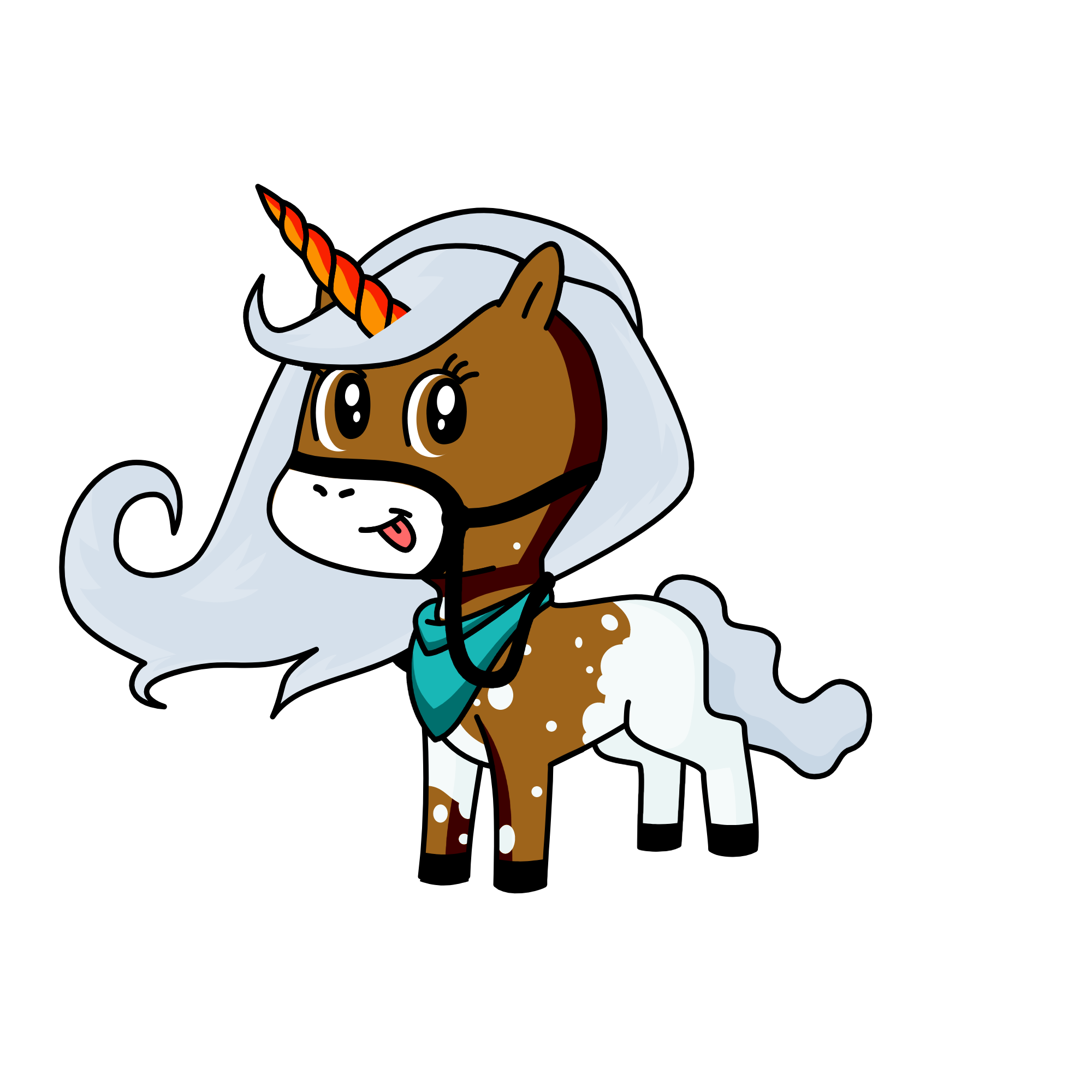 Unicorn in disguise!, the unicorn