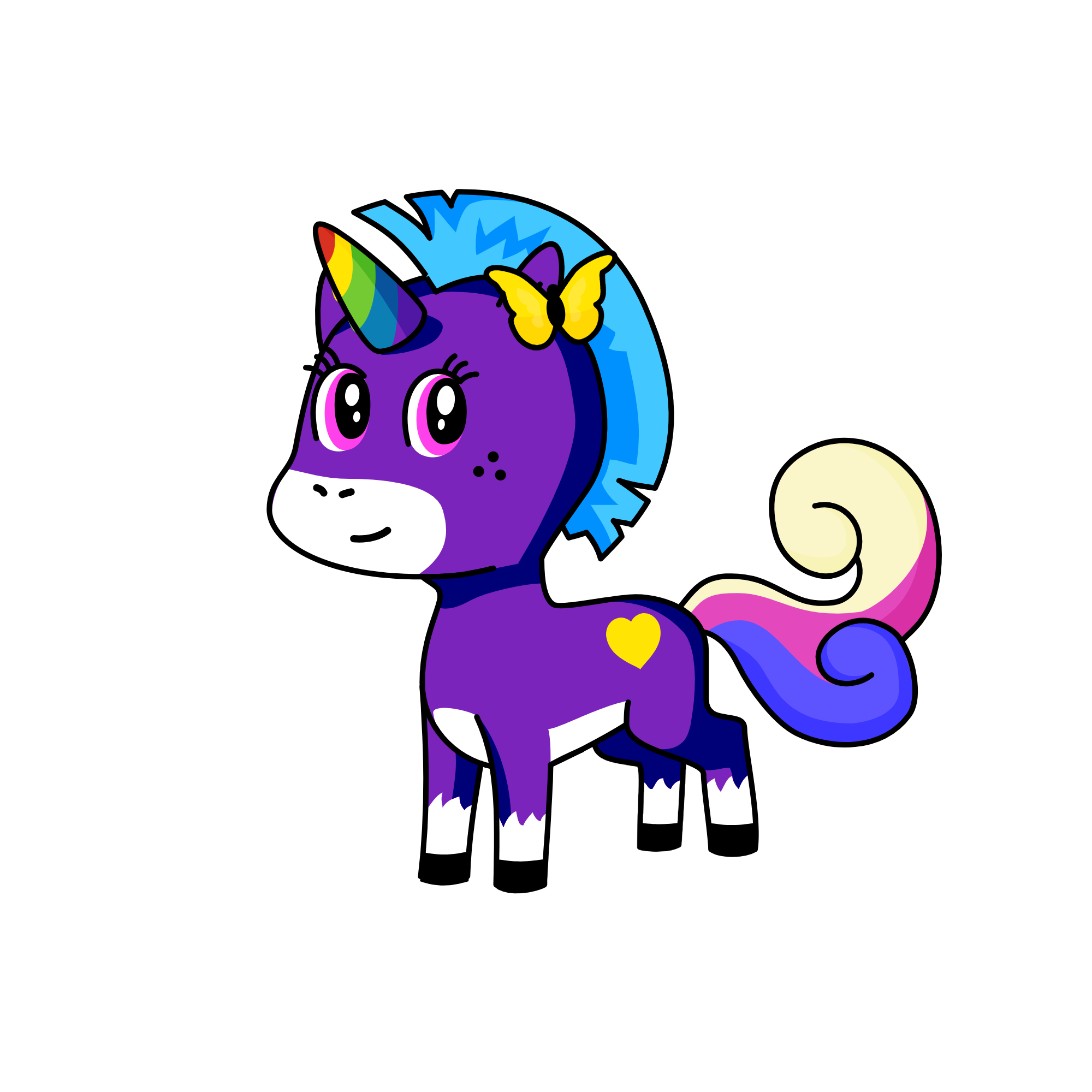 cutey, the unicorn