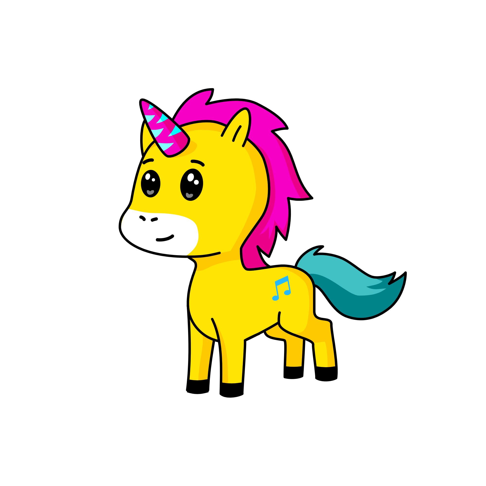 Uschi, the unicorn