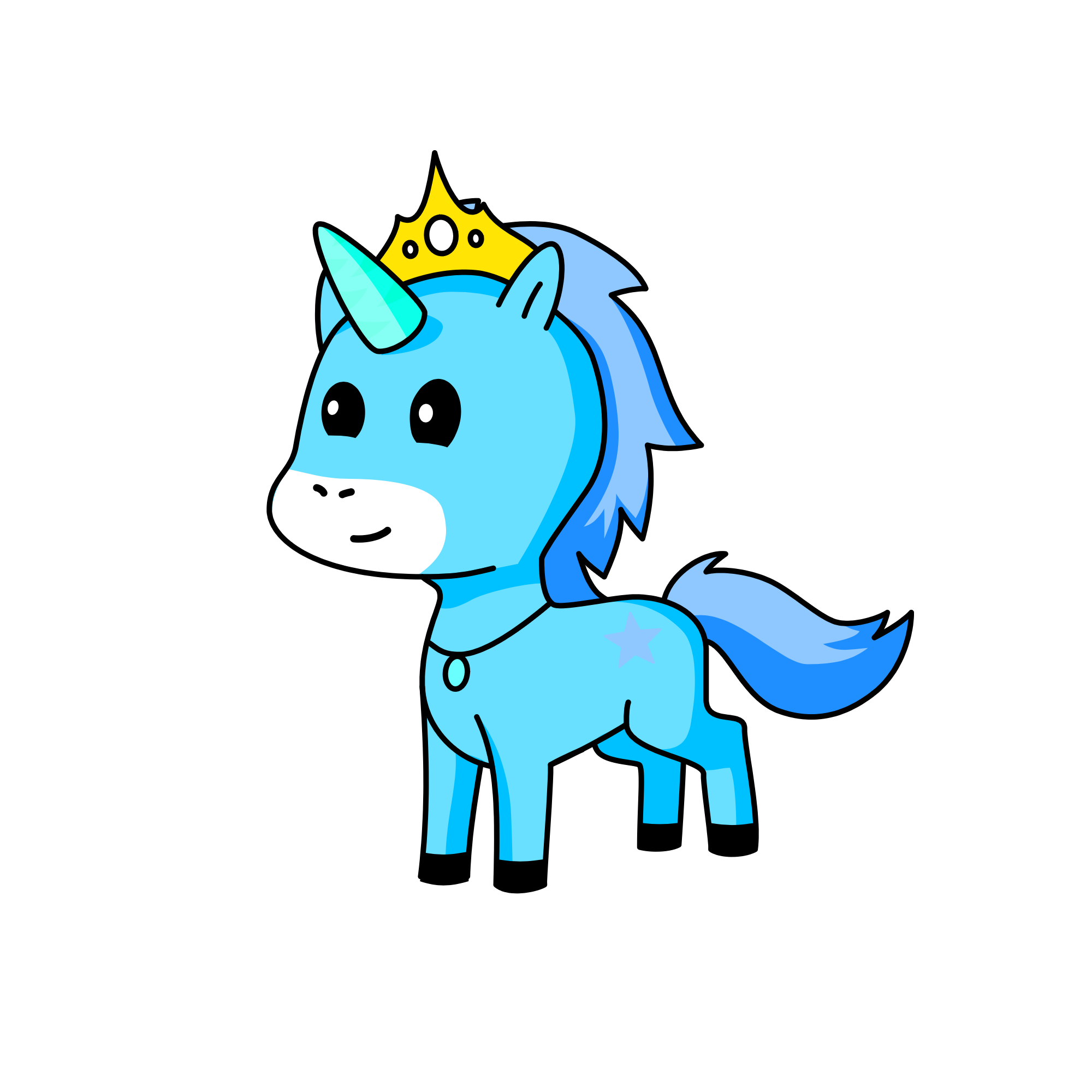 Icy , the unicorn