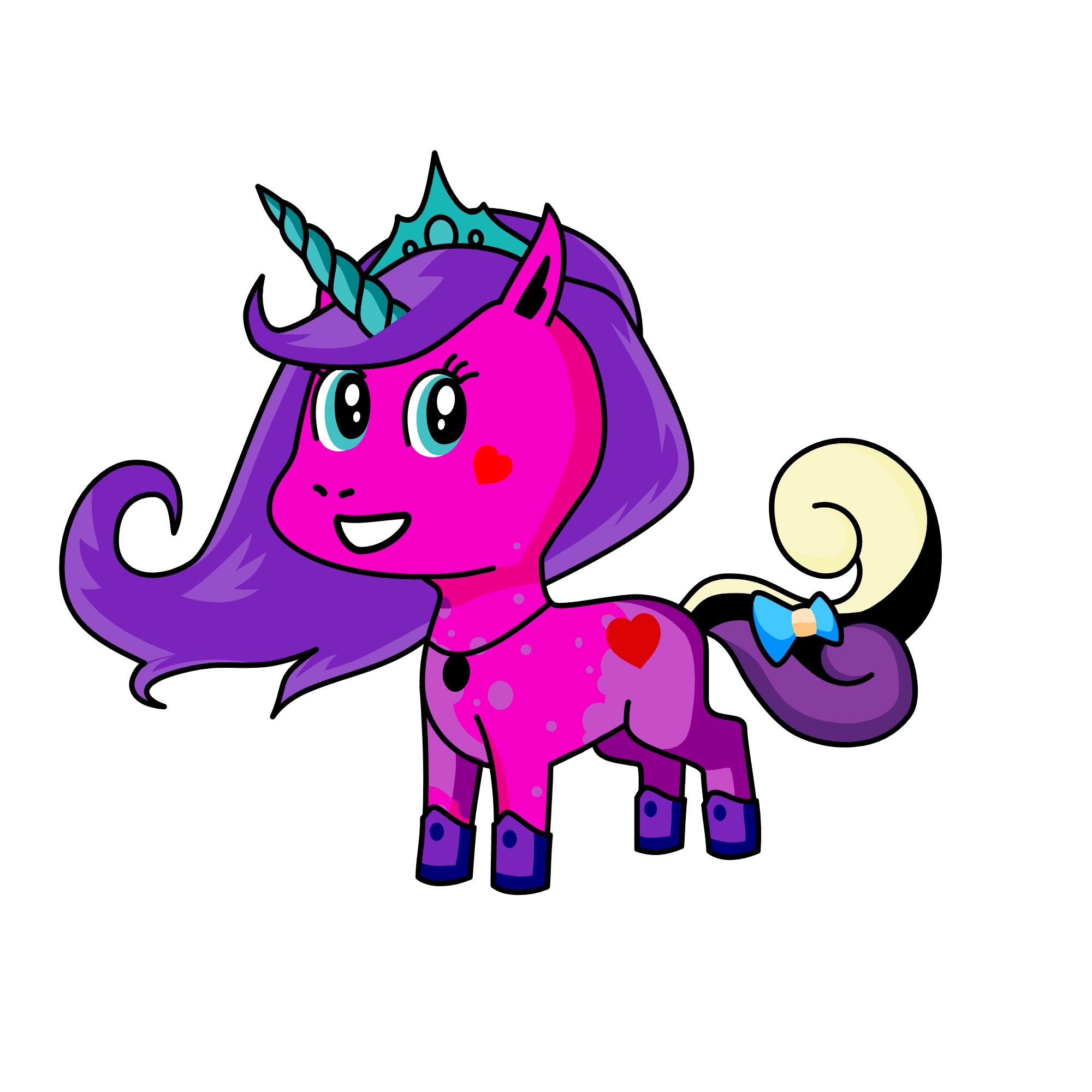 bella, the unicorn