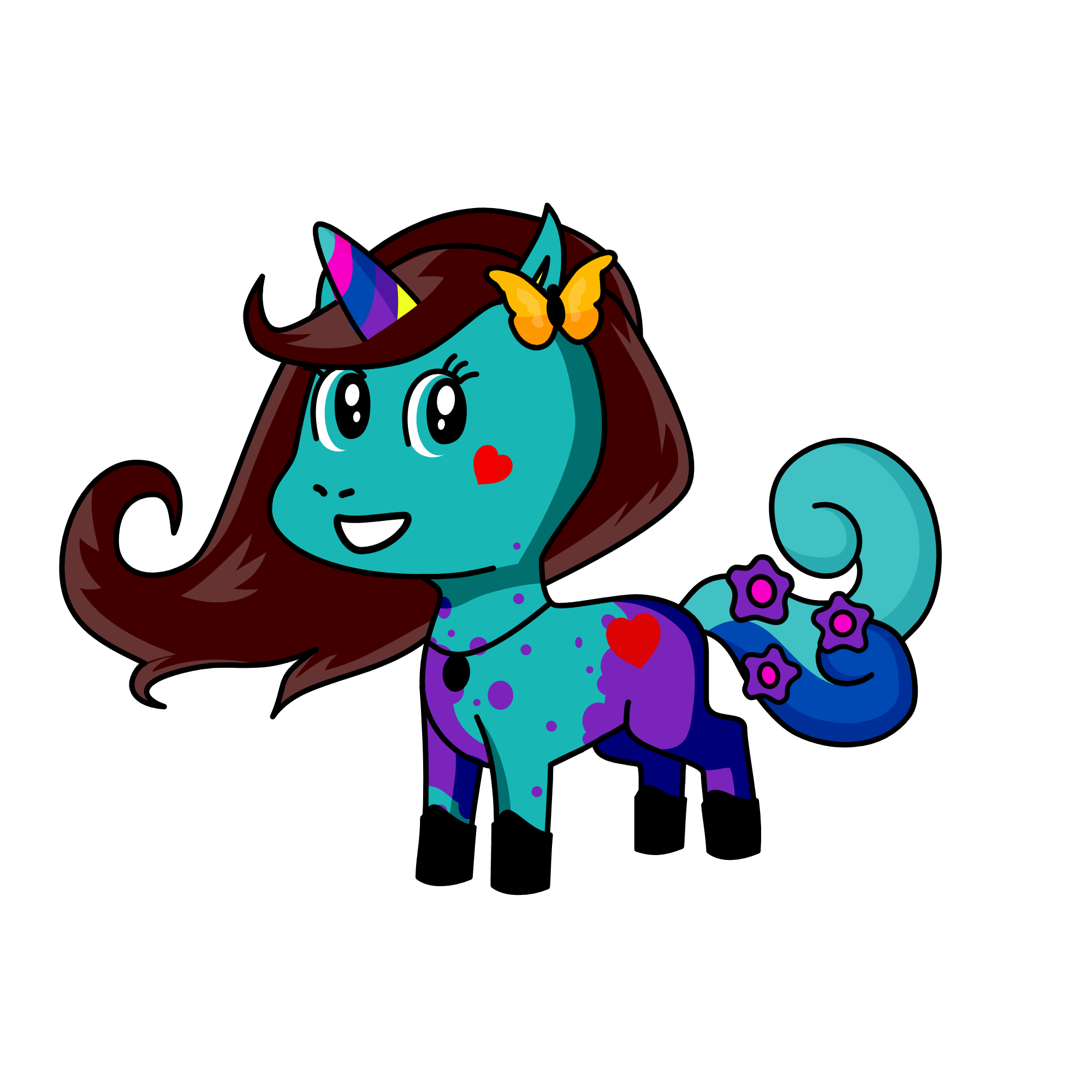 bella, the unicorn