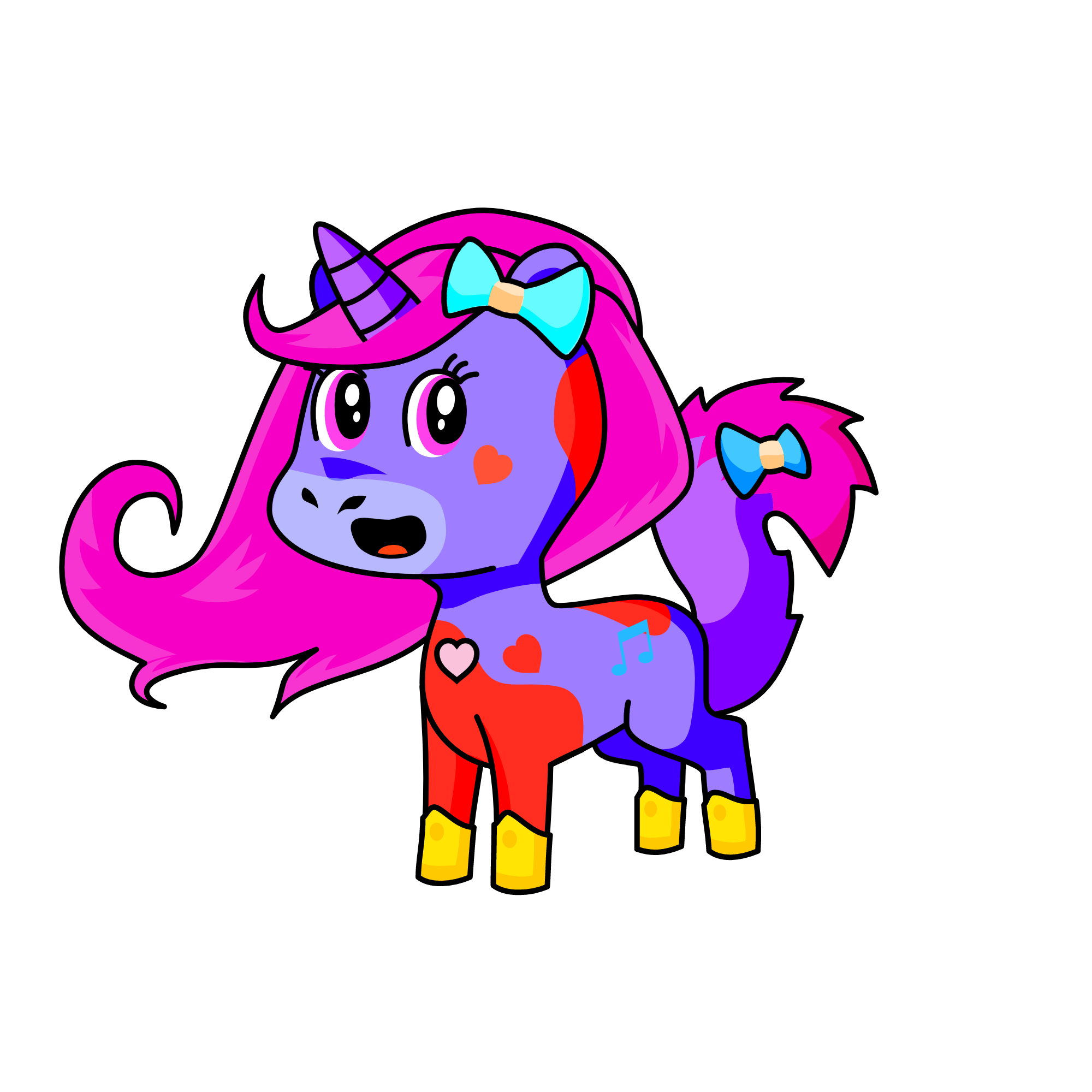 JJ, the unicorn