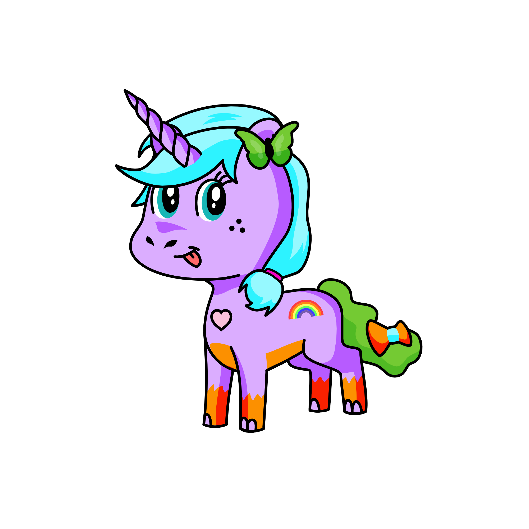 במבי , the unicorn